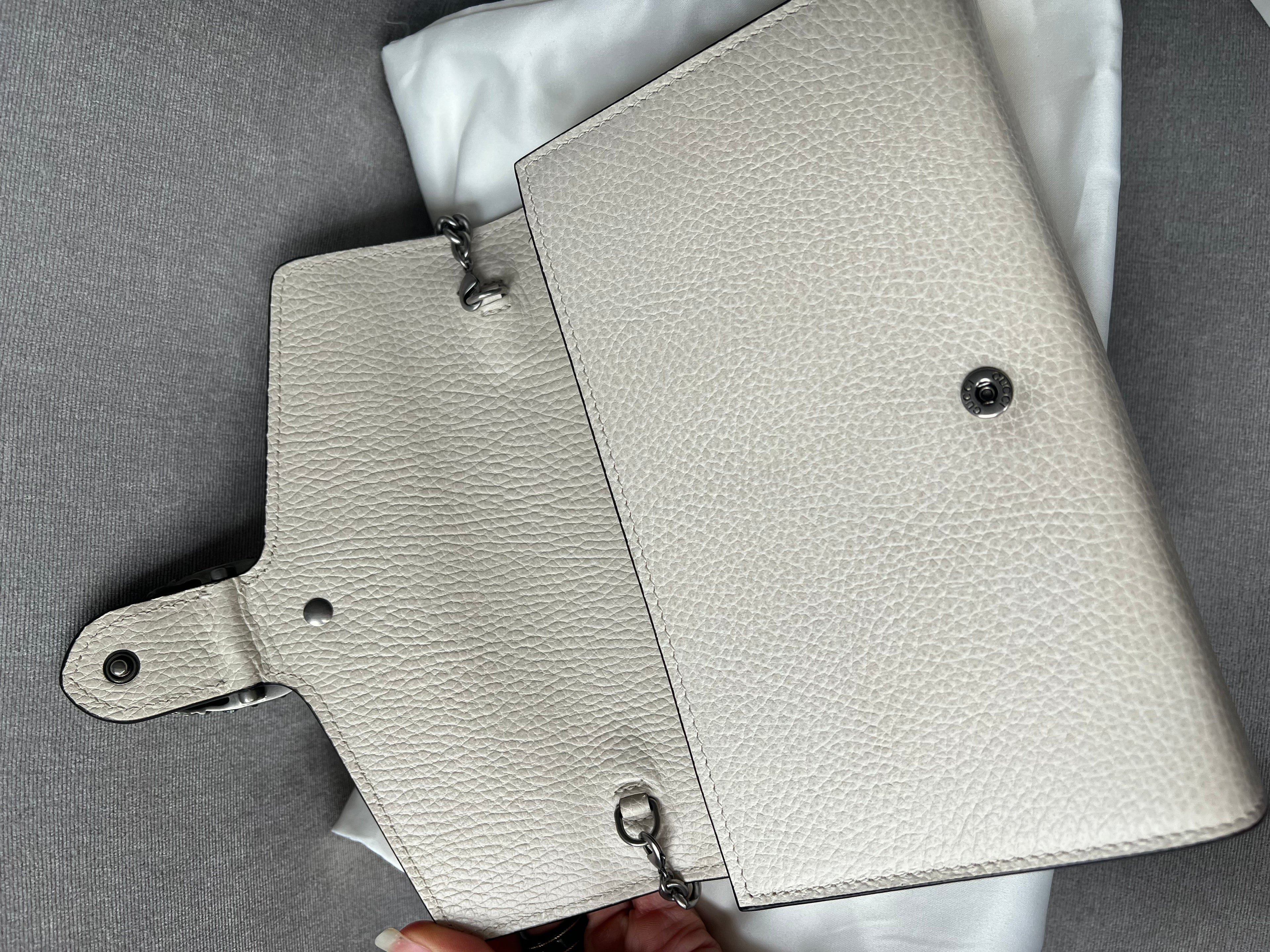 Gucci Dionysus White Mini Chain Bag (RRP £1340)