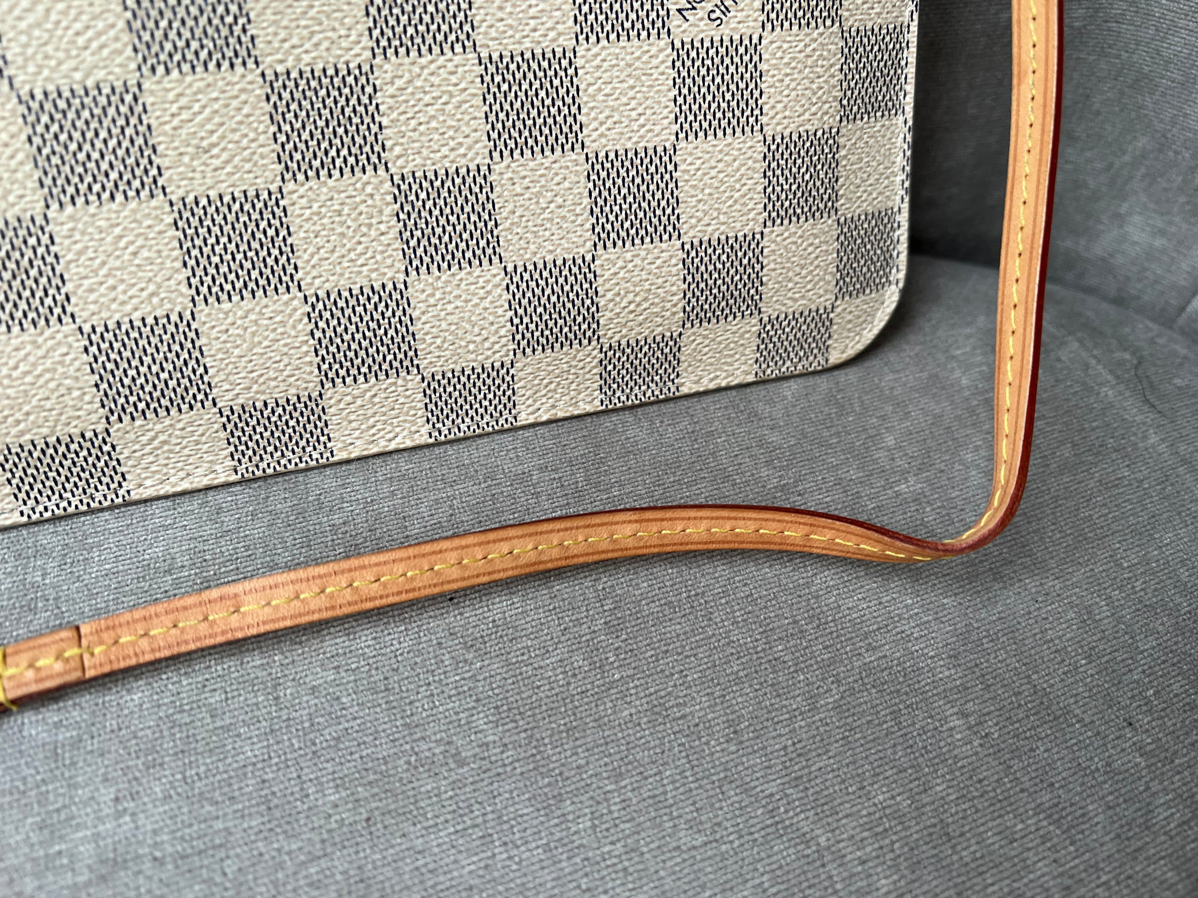 Louis Vuitton Pouch (from Neverfull MM) in Damier Azur