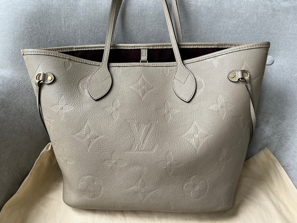Louis Vuitton Neverfull MM Dune Empreinte (RRP £1,940)
