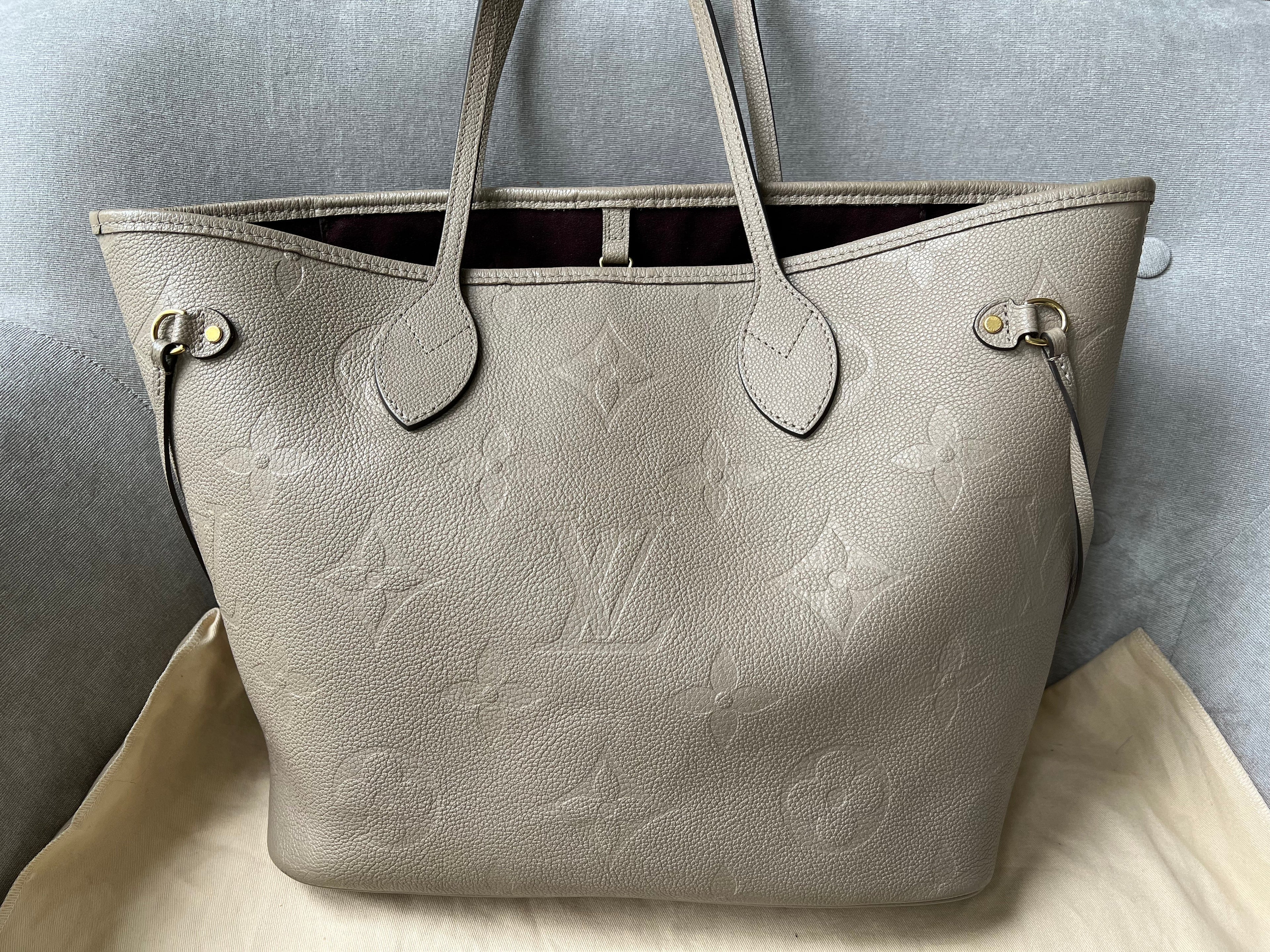 Louis Vuitton Neverfull MM Dune Empreinte (RRP £1,940)