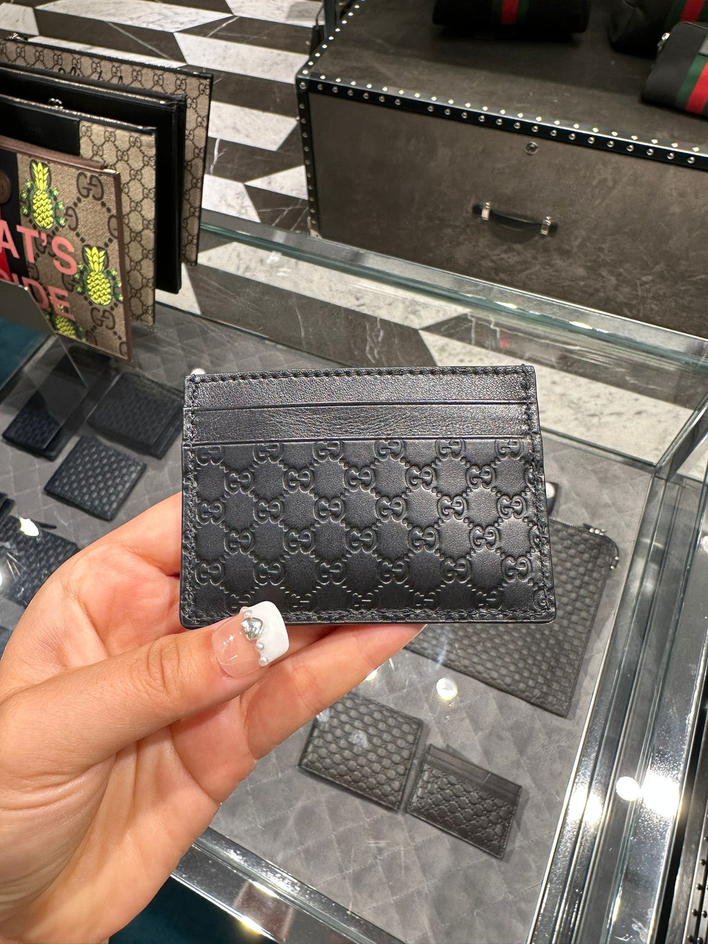 Gucci card holder