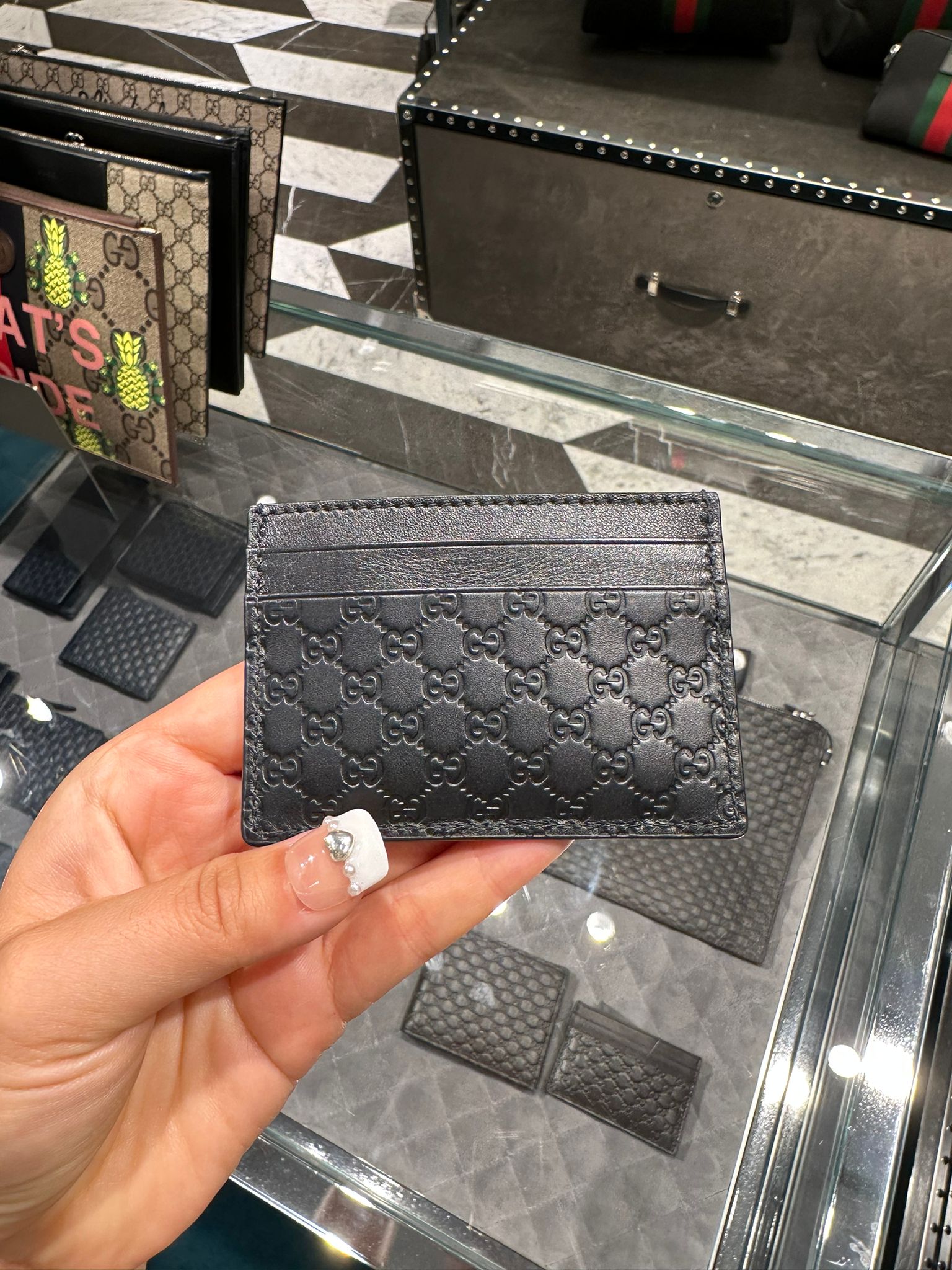 Gucci card holder