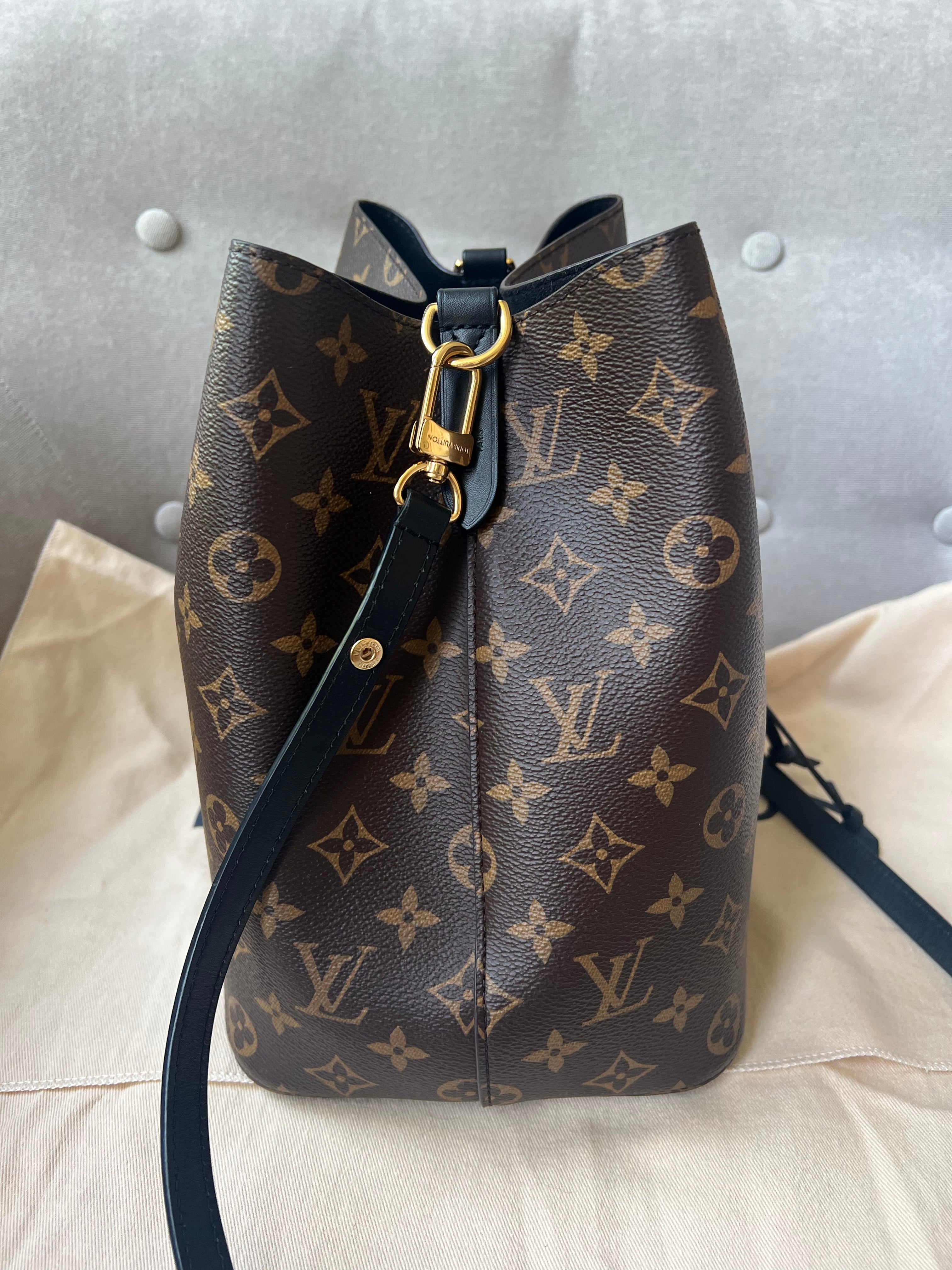 Louis Vuitton Neo Noe Monogram and Black (RRP £1,560)
