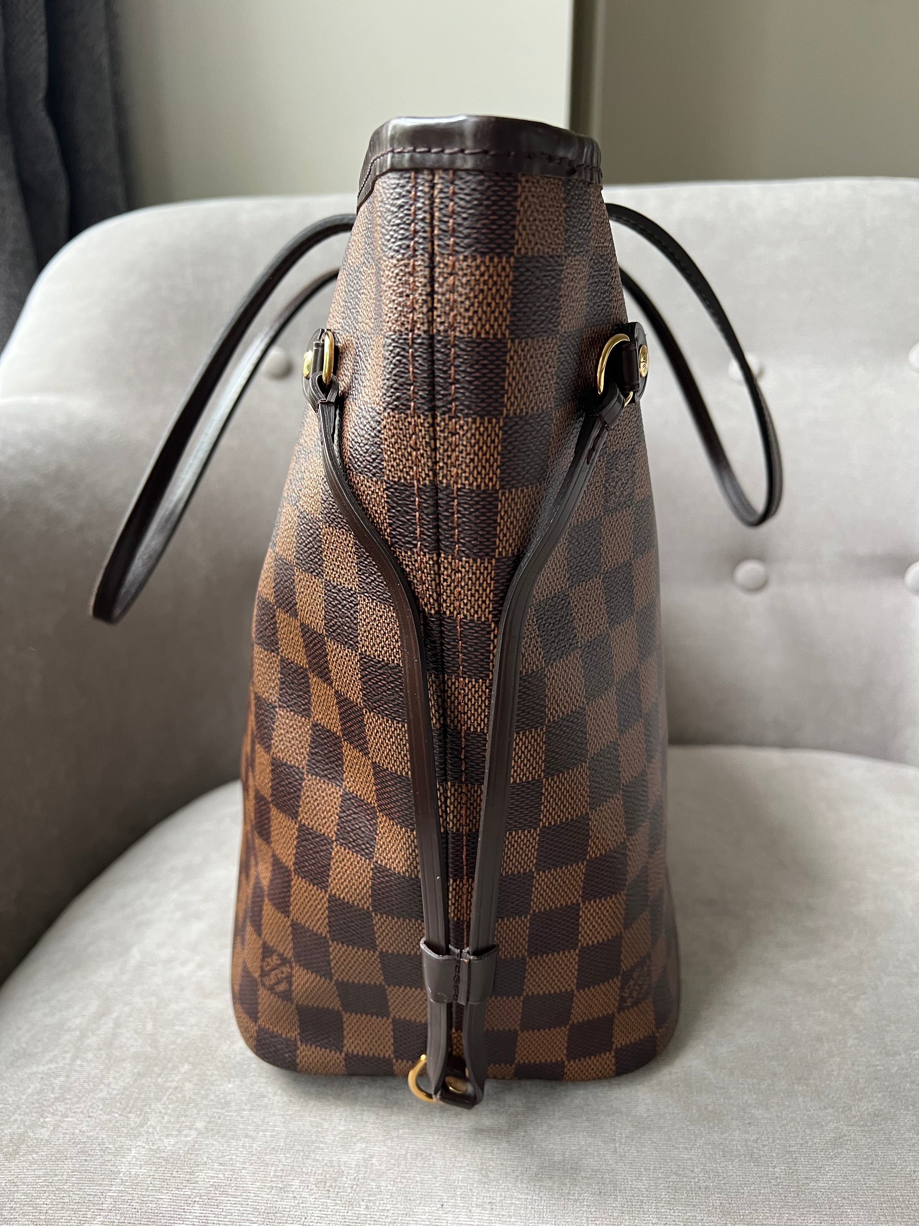 Louis Vuitton Neverfull MM Damier Ebene Cherry Interior (RRP £1,410)