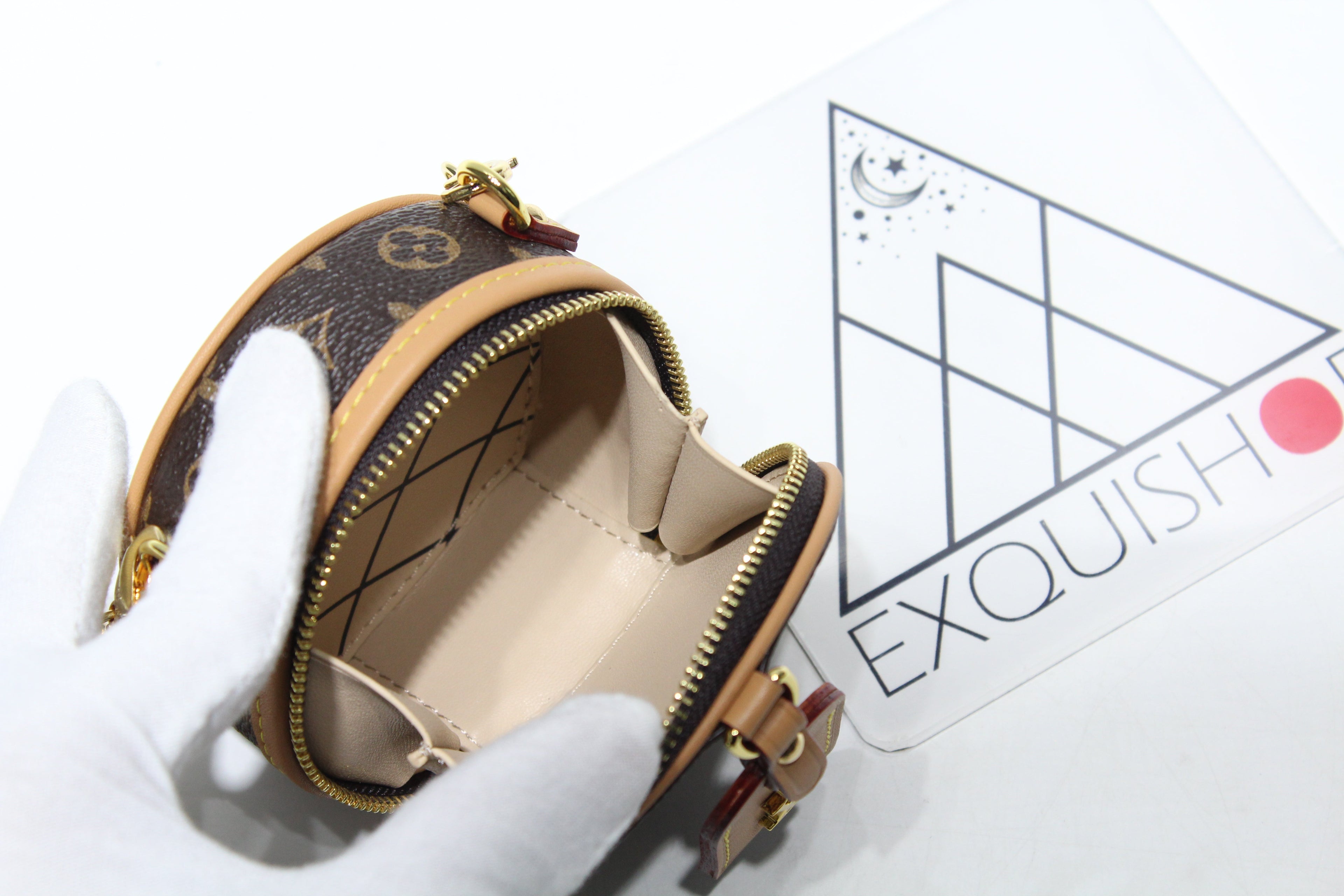 Louis Vuitton Mini Boite Chapeau Necklace Bag