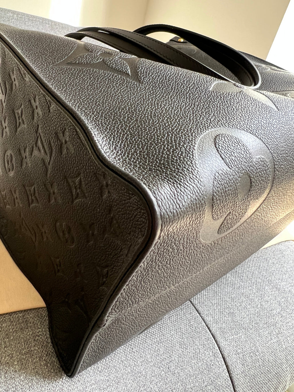 Louis Vuitton On the Go GM Black Empreinte (RRP £2,510)
