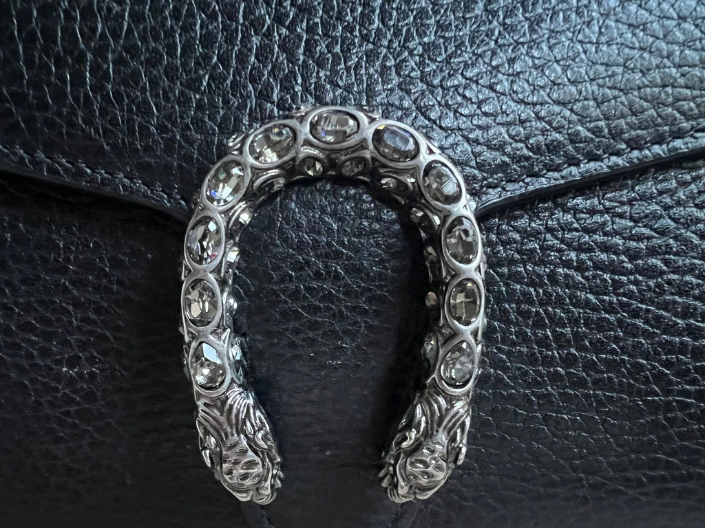 Gucci Dionysus Black Mini Chain Bag