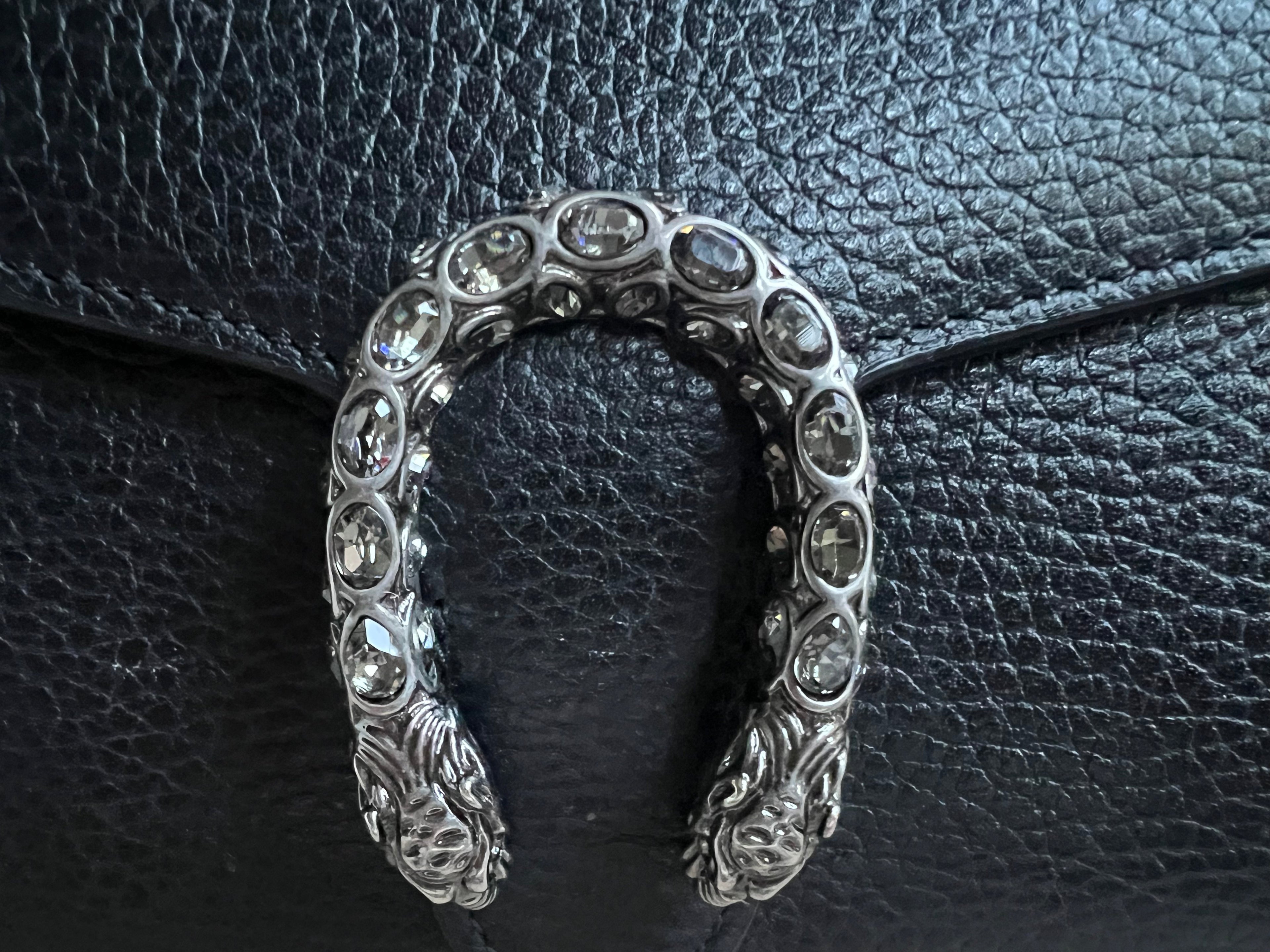 Gucci Dionysus Black Mini Chain Bag
