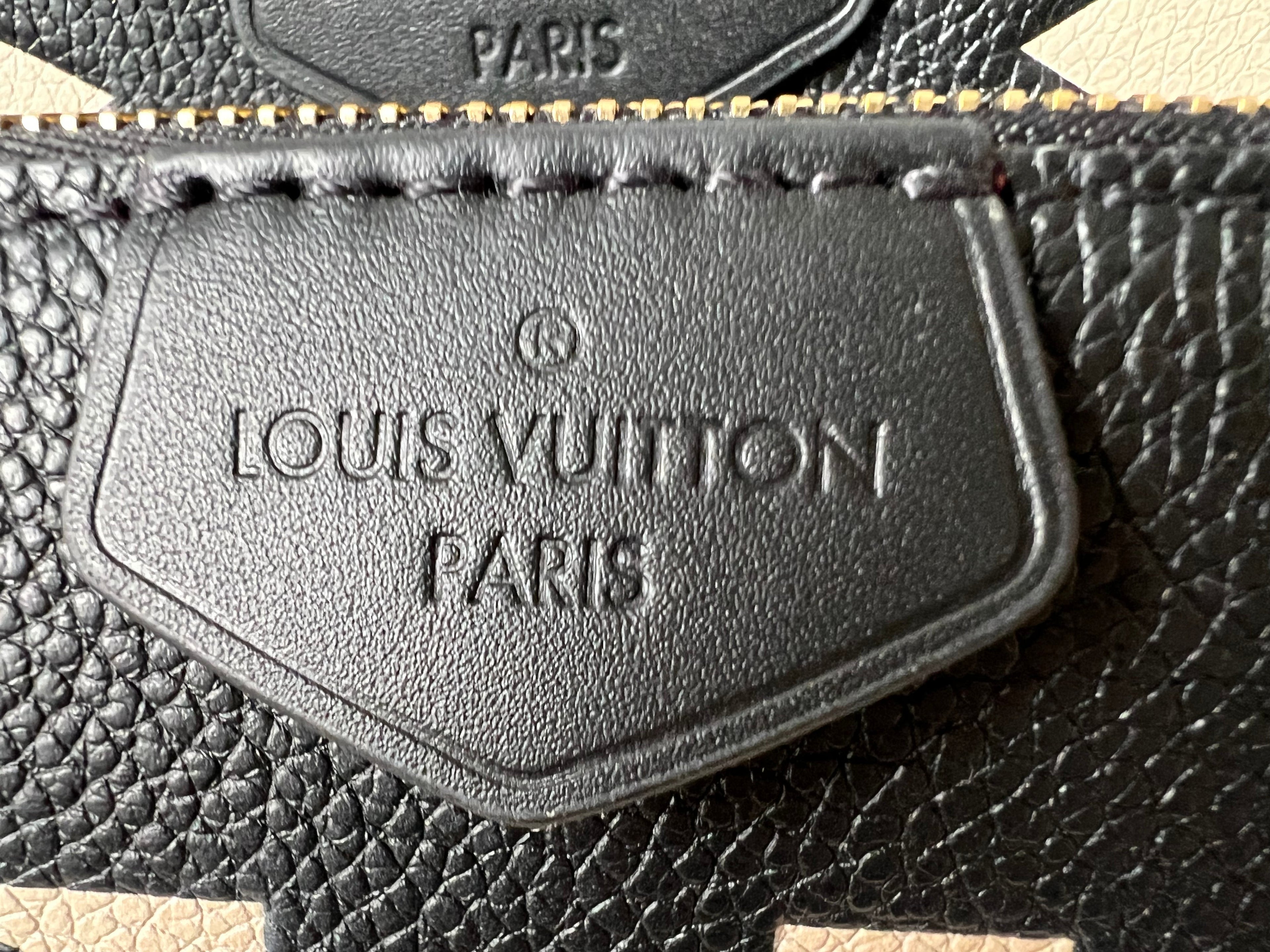 Louis Vuitton Multi Pochette Accessoires Black Beige Empreinte (RRP £2120)