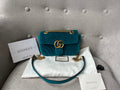 Gucci GG Mini Velvet Marmont Mini Shoulder Bag