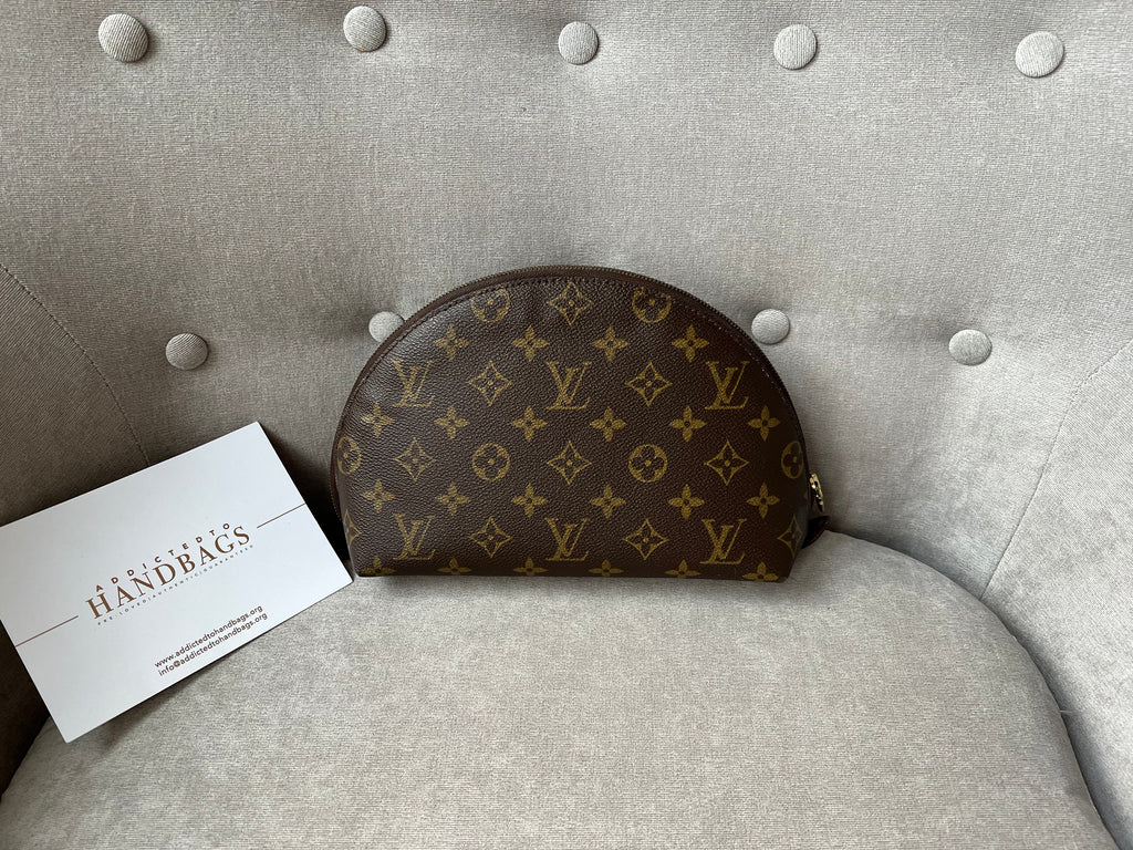 Louis Vuitton Trousse Demi Ronde Monogram