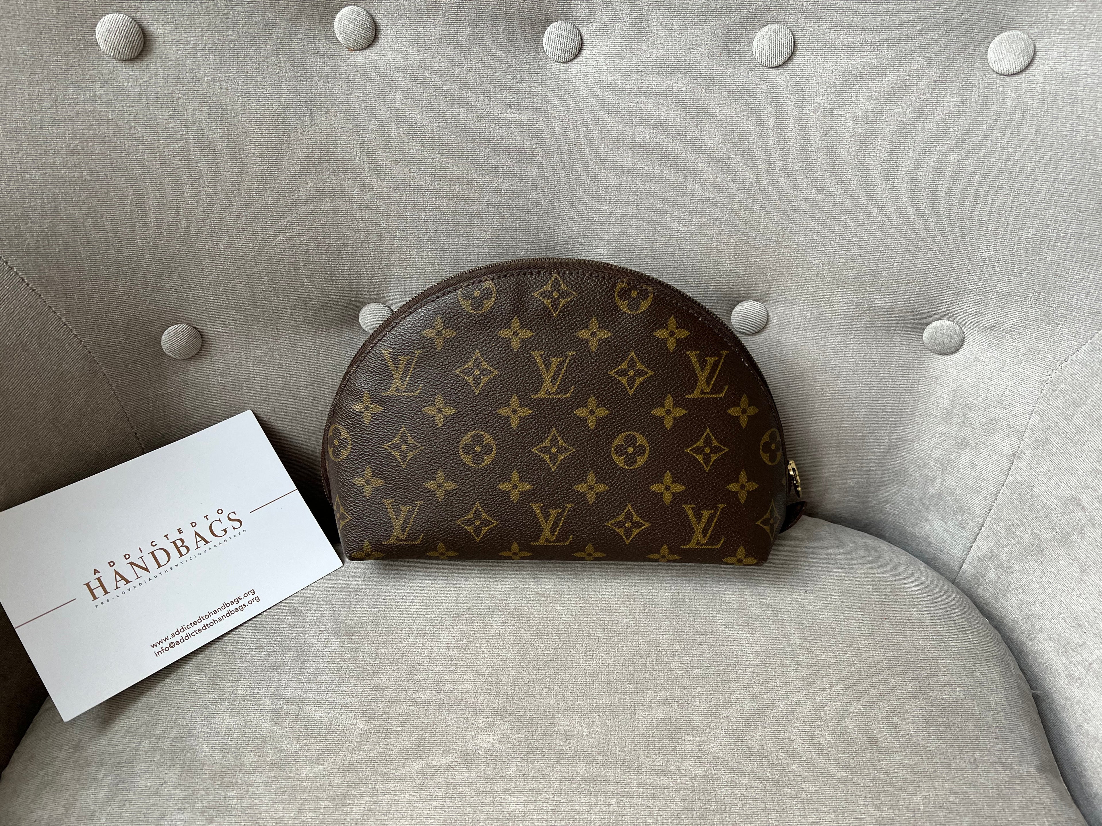 Louis Vuitton Trousse Demi Ronde Monogram