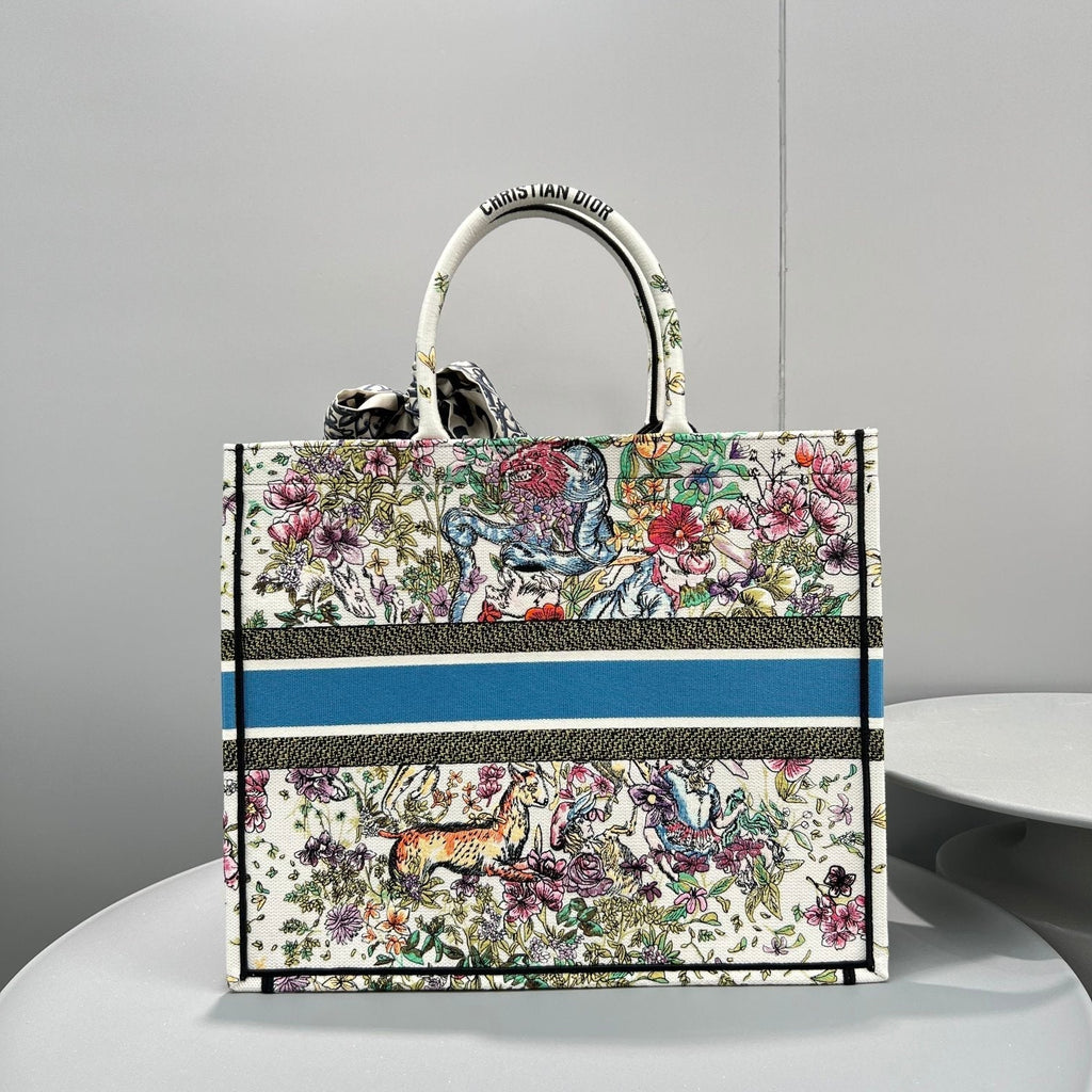 Christian Dior Book Tote Bag