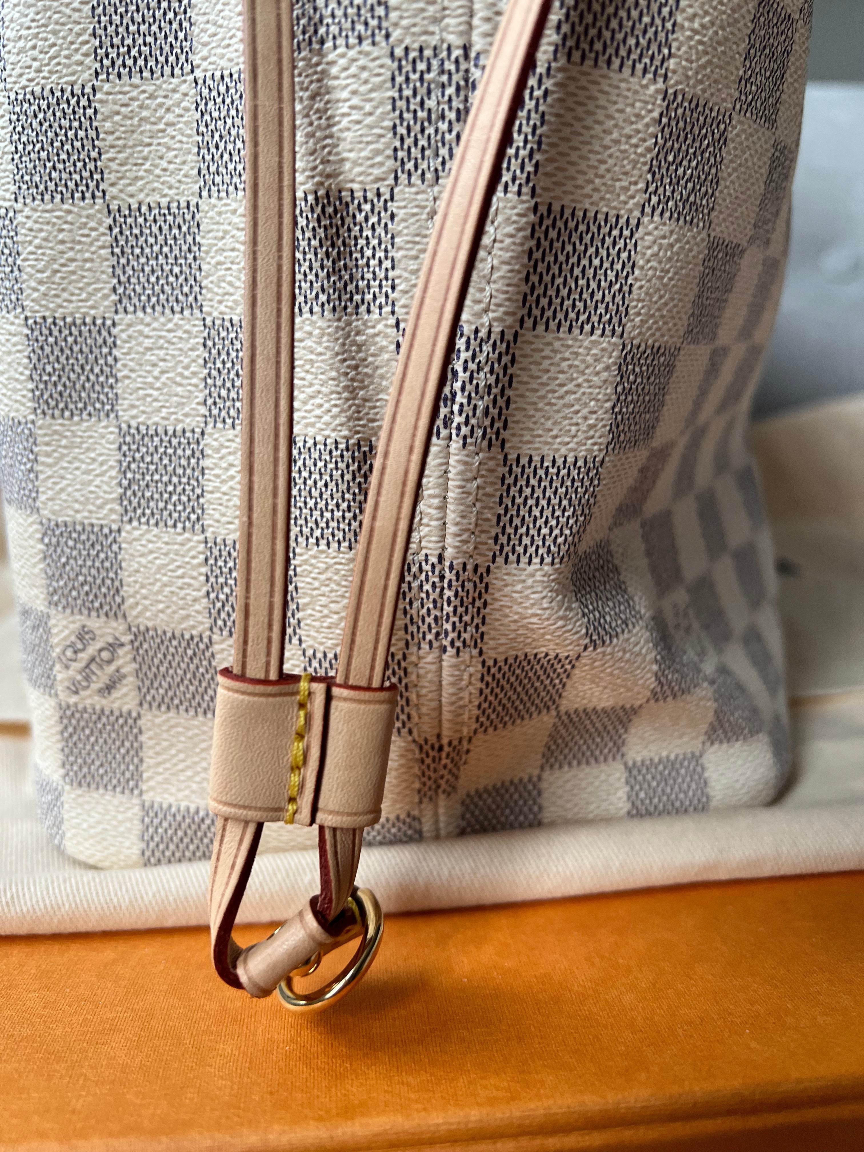 Louis Vuitton Neverfull MM  Damier Azur (RRP £1,410)