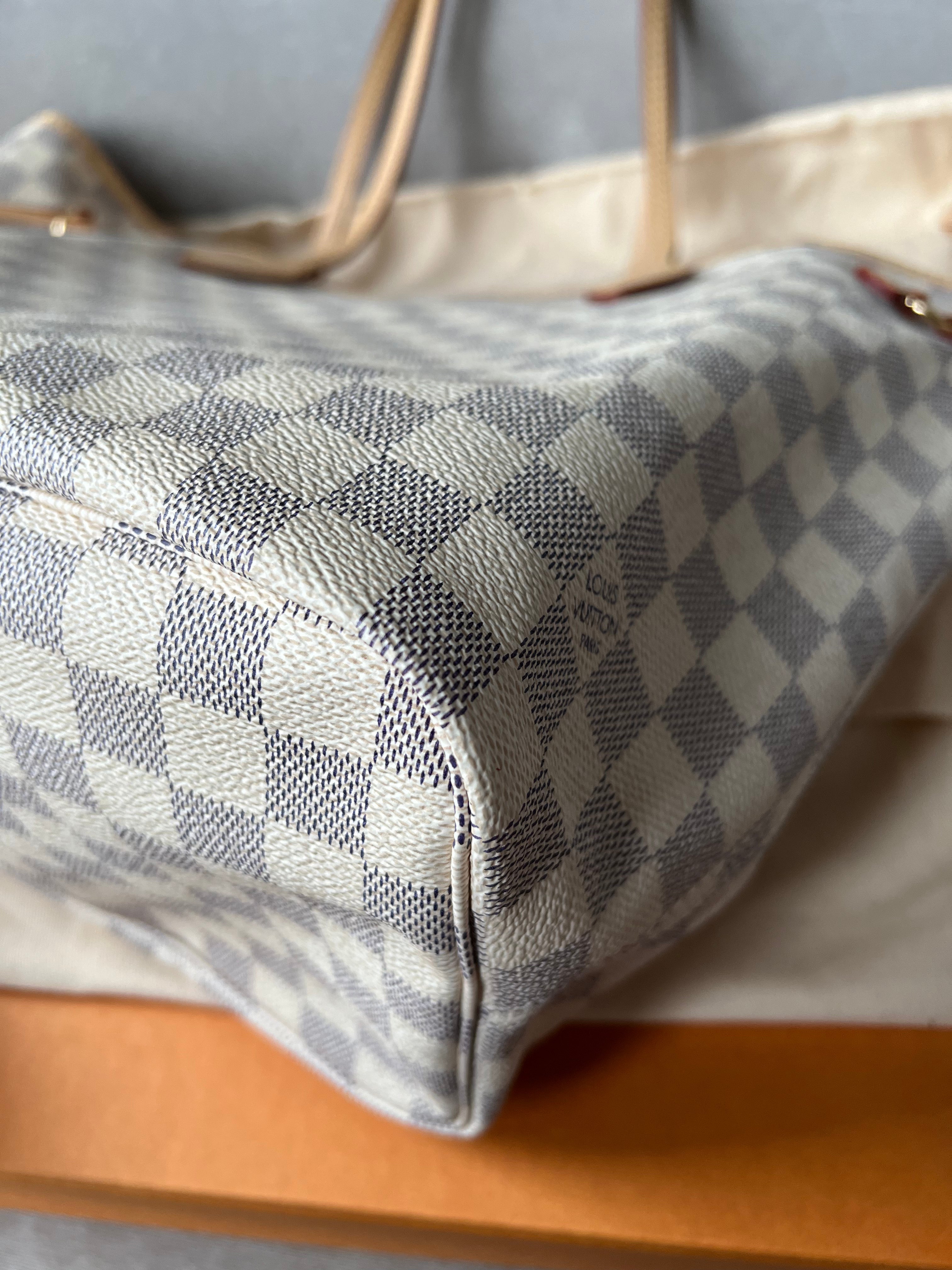 Louis Vuitton Neverfull MM  Damier Azur (RRP £1,410)