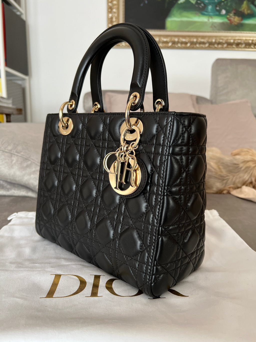 Lady Dior Medium Bag