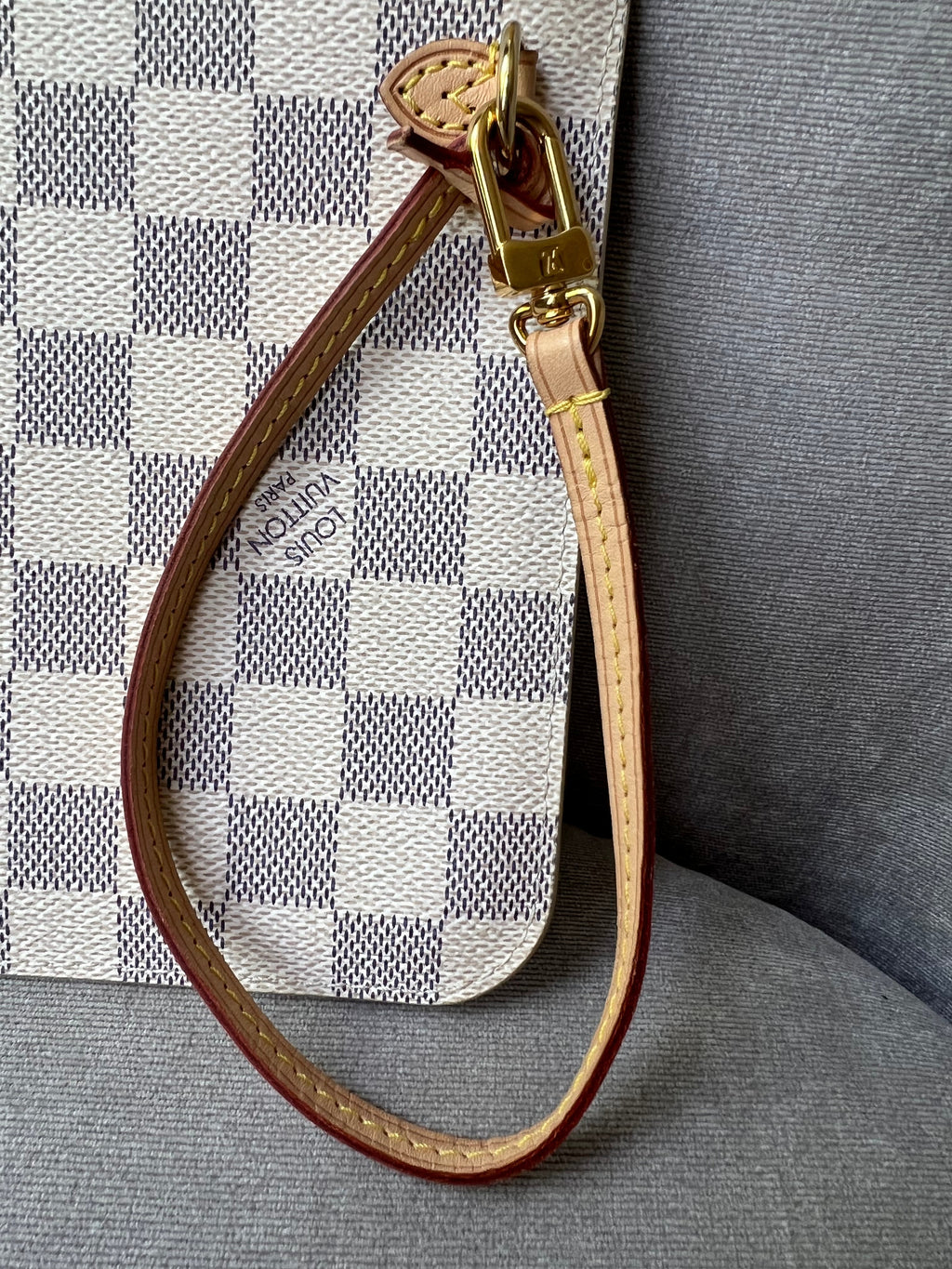 Louis Vuitton Pouch (from Neverfull) in Damier Azur