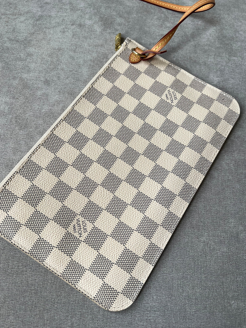 Louis Vuitton Pouch (from Neverfull MM) in Damier Azur