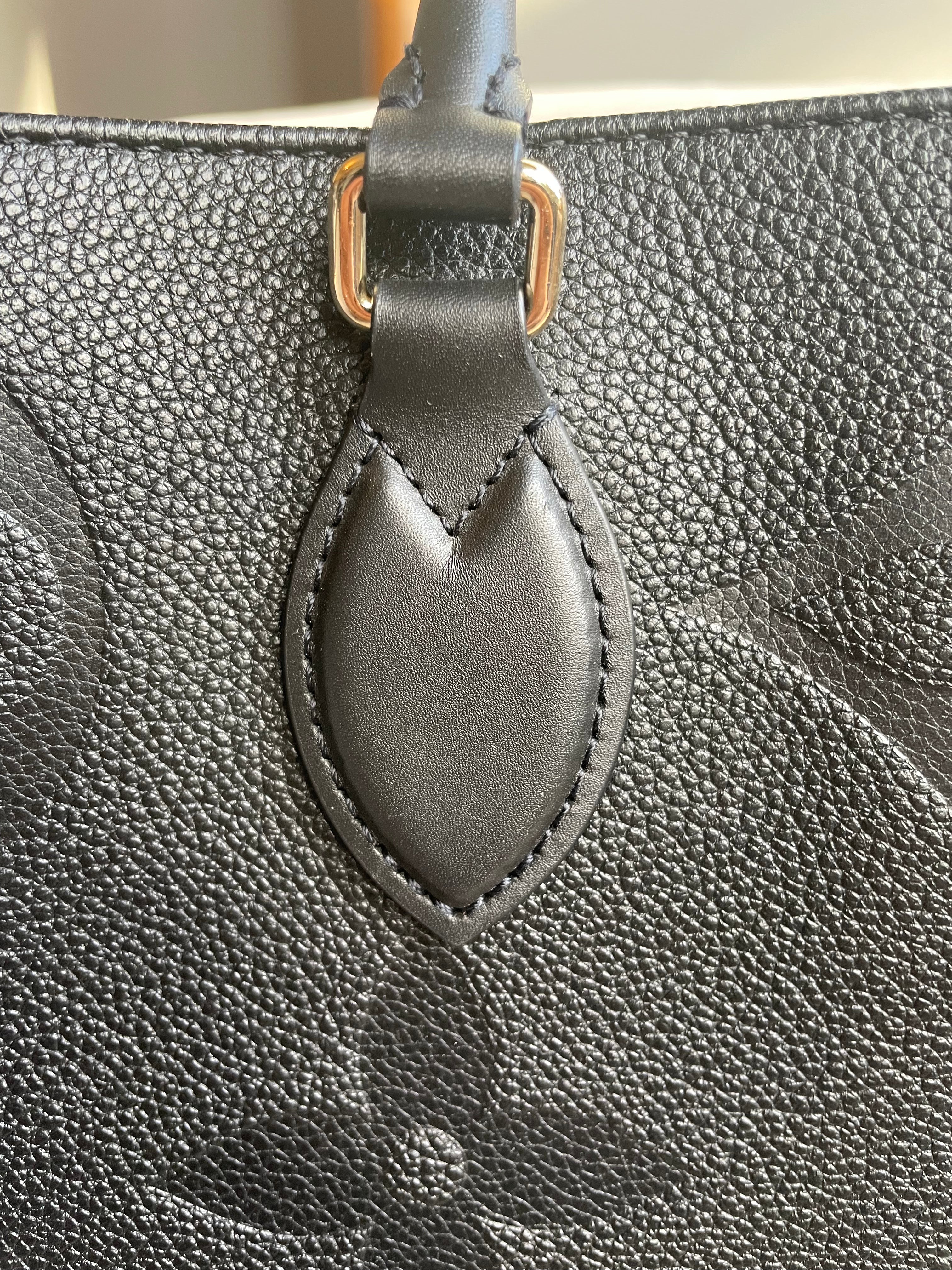 Louis Vuitton On the Go GM Black Empreinte (RRP £2,510)