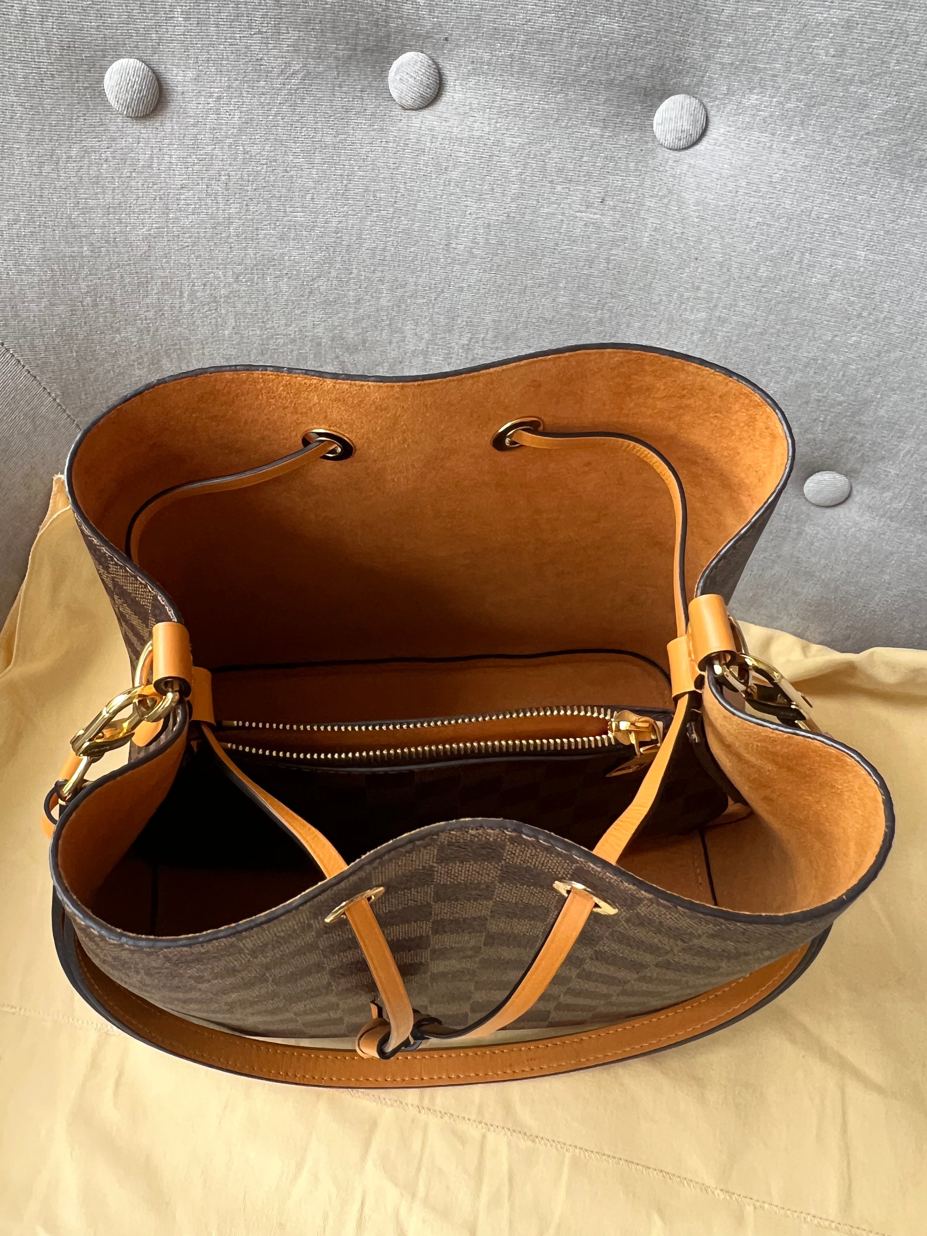 Louis Vuitton Neo Noe Damier Ebene and Safran (RRP £1,560)