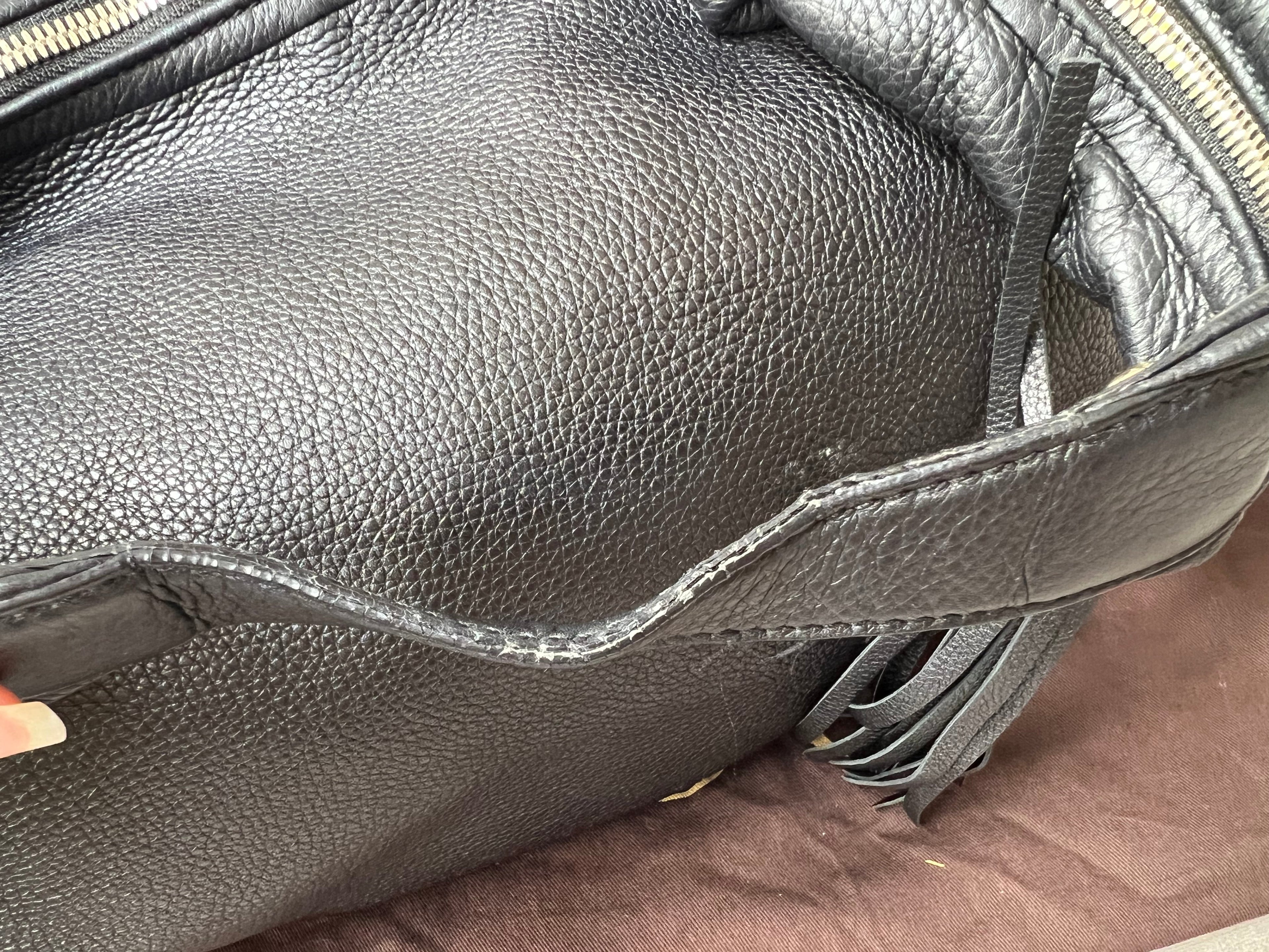 Gucci Soho Large Hobo in Black Pebbled Calfskin