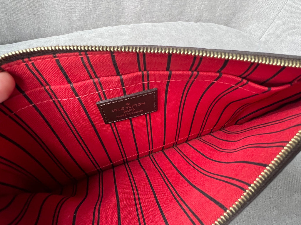 Louis Vuitton Pouch (from Neverfull MM) in Damier Ebene