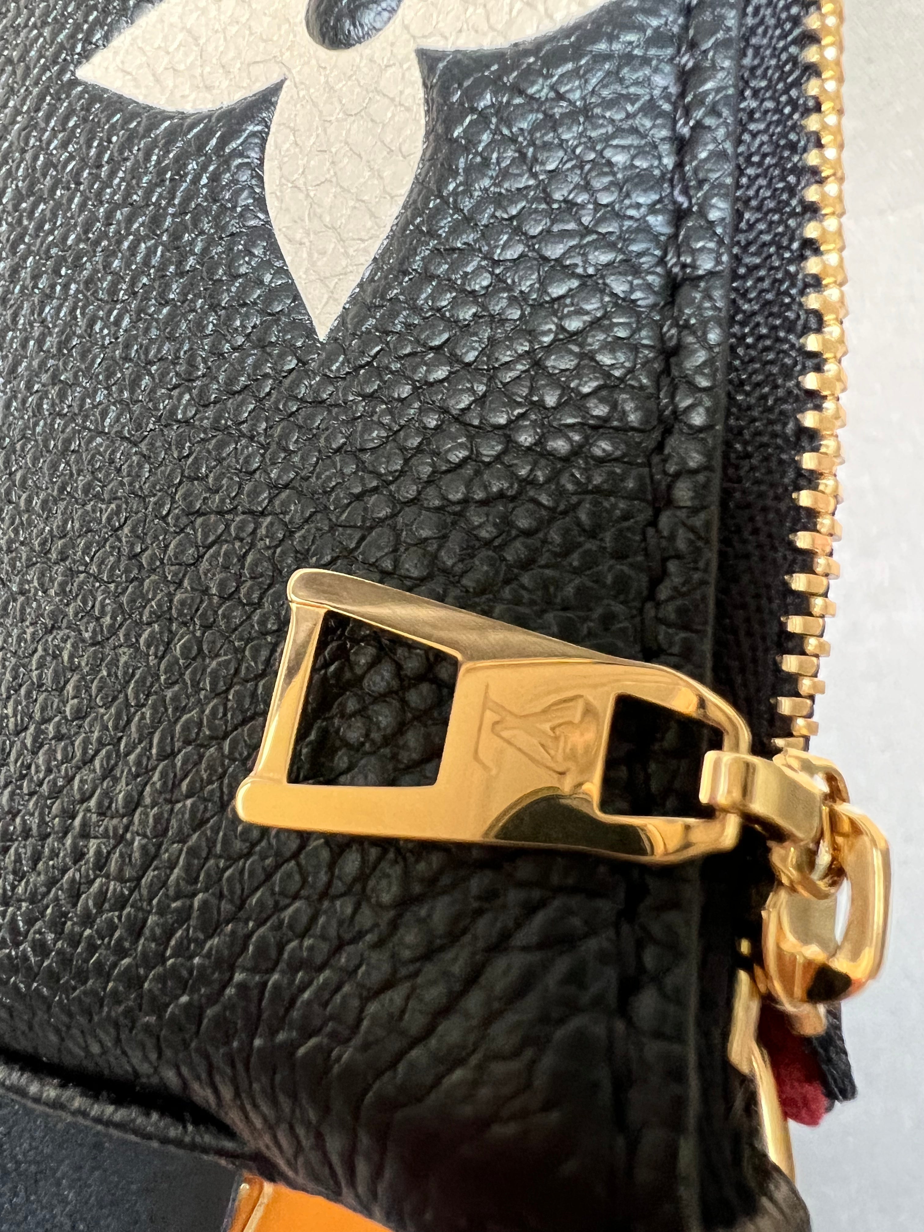 Louis Vuitton Multi Pochette Accessoires Black Beige Empreinte (RRP £2120)