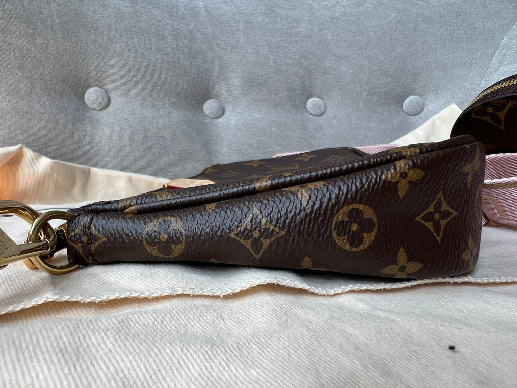Louis Vuitton Multi Pochette Accessoires Rose Chiaro (RRP £1830)