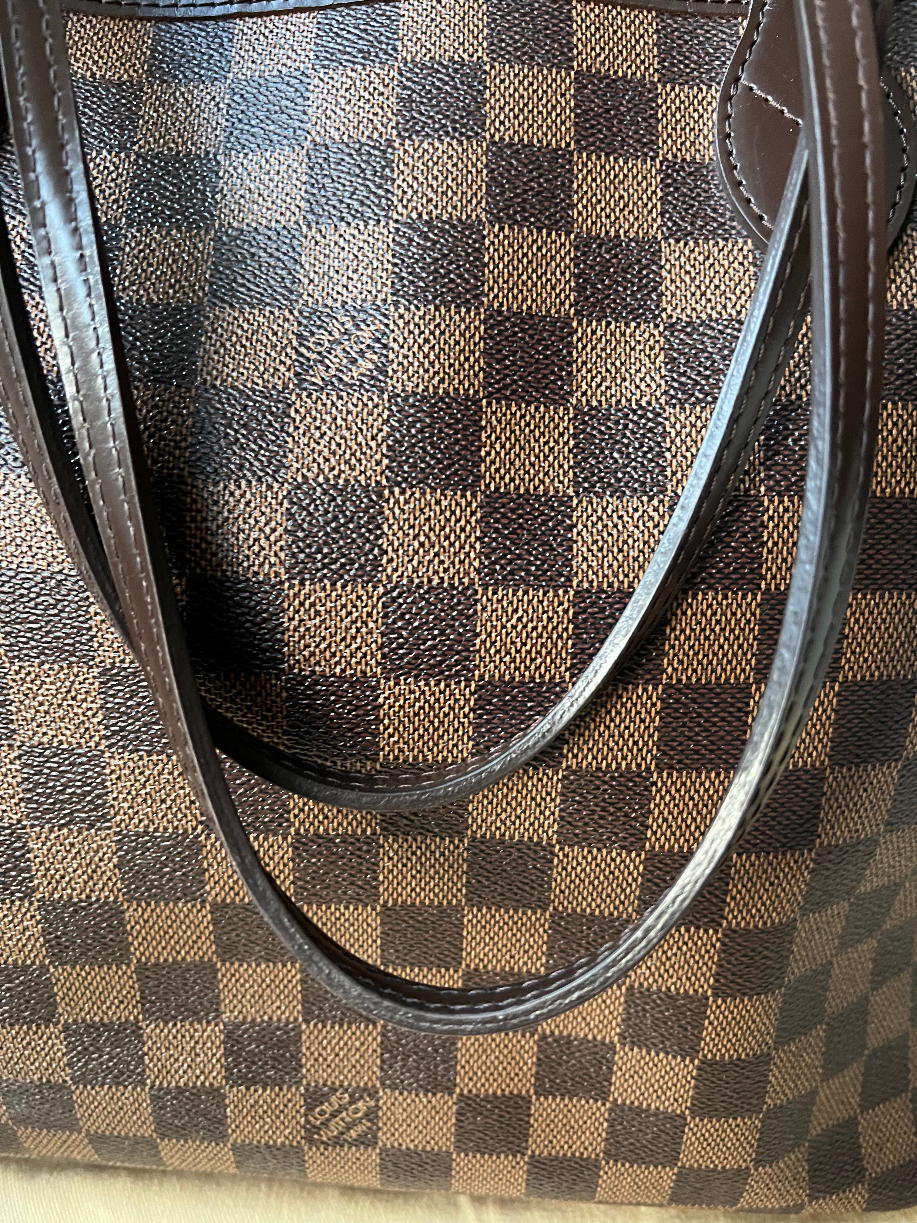 Louis Vuitton Neverfull MM Damier Ebene Cherry Interior (RRP £1,410)
