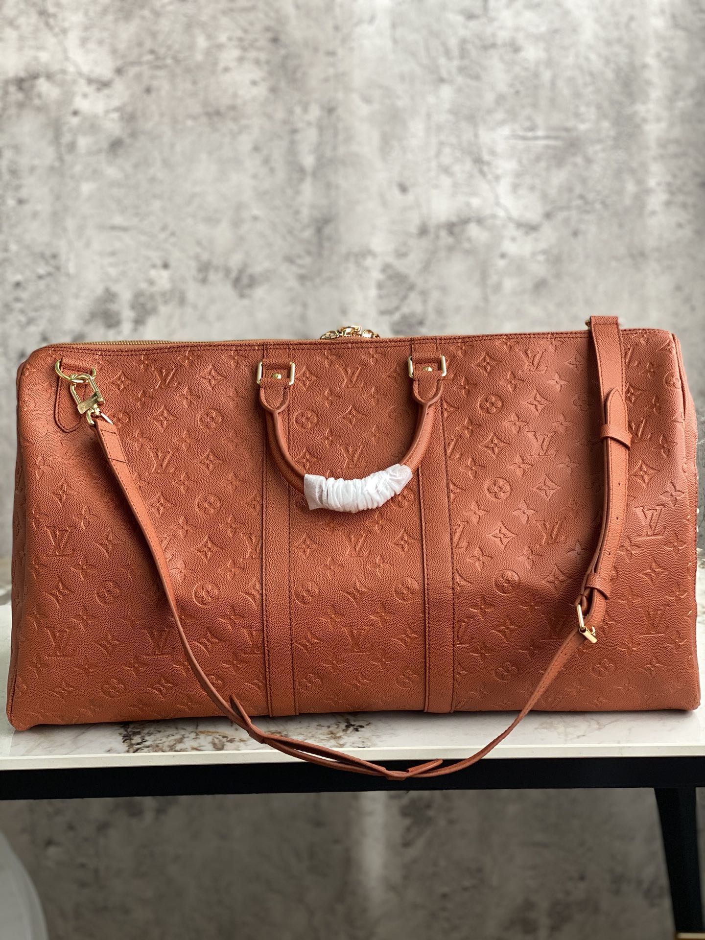 Louis Vuitton Keepall Boudouliere Bag 55