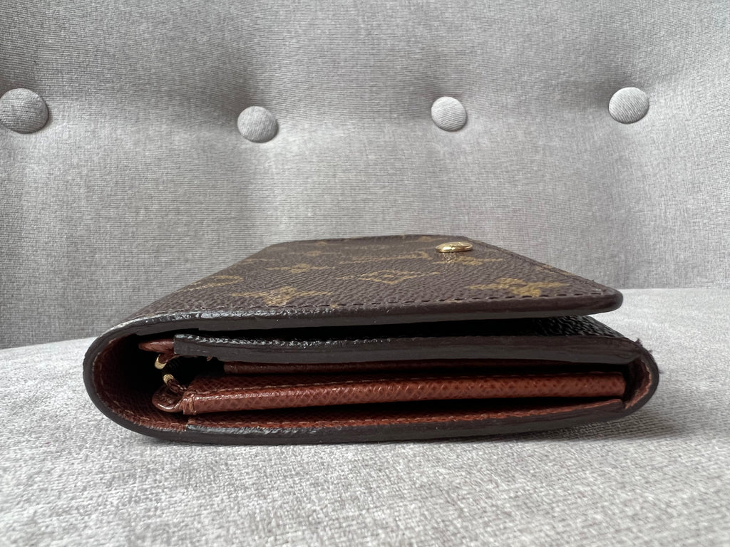 Louis Vuitton Tresor Wallet in Monogram and Brown