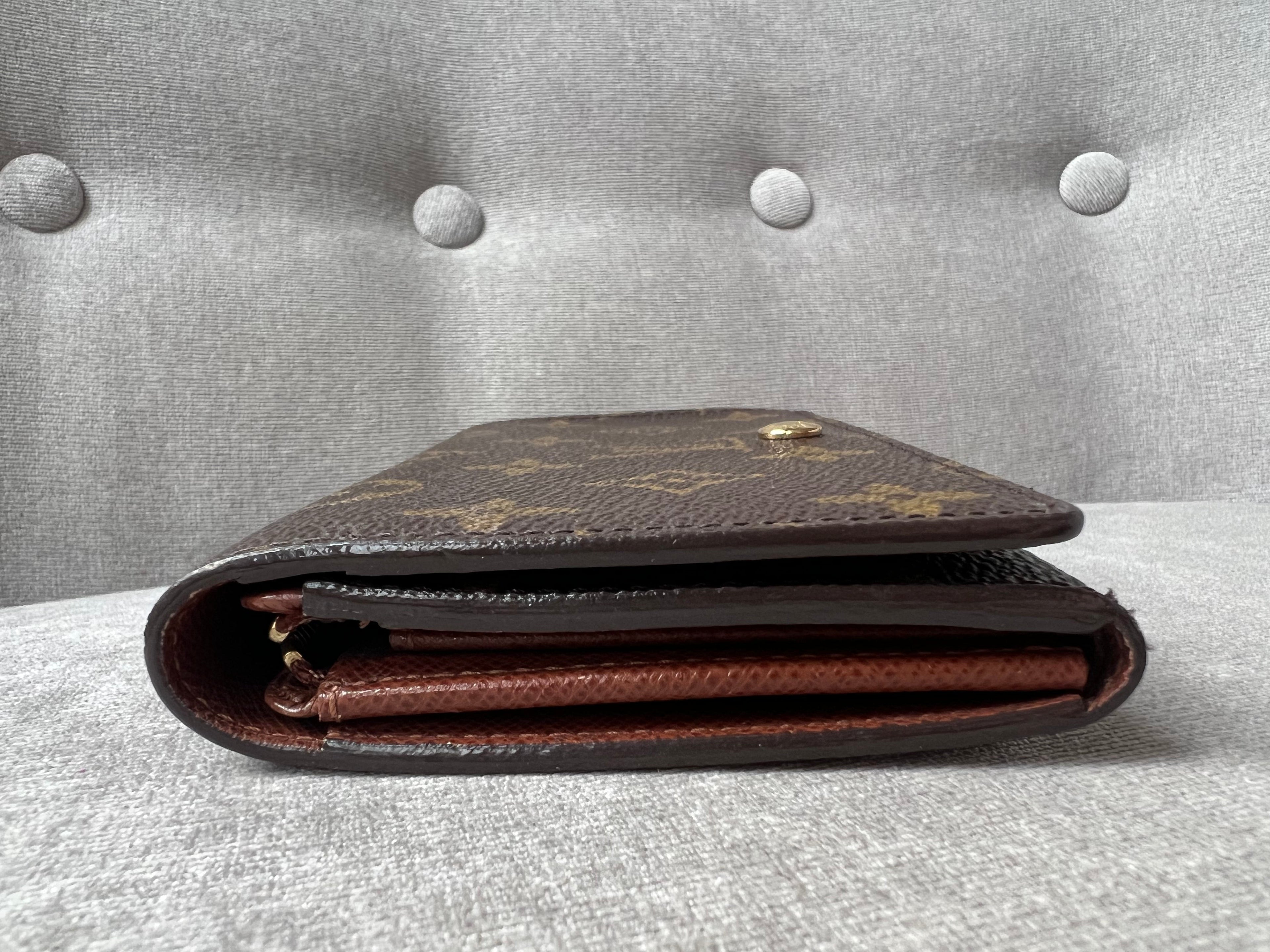 Louis Vuitton Tresor Wallet in Monogram and Brown