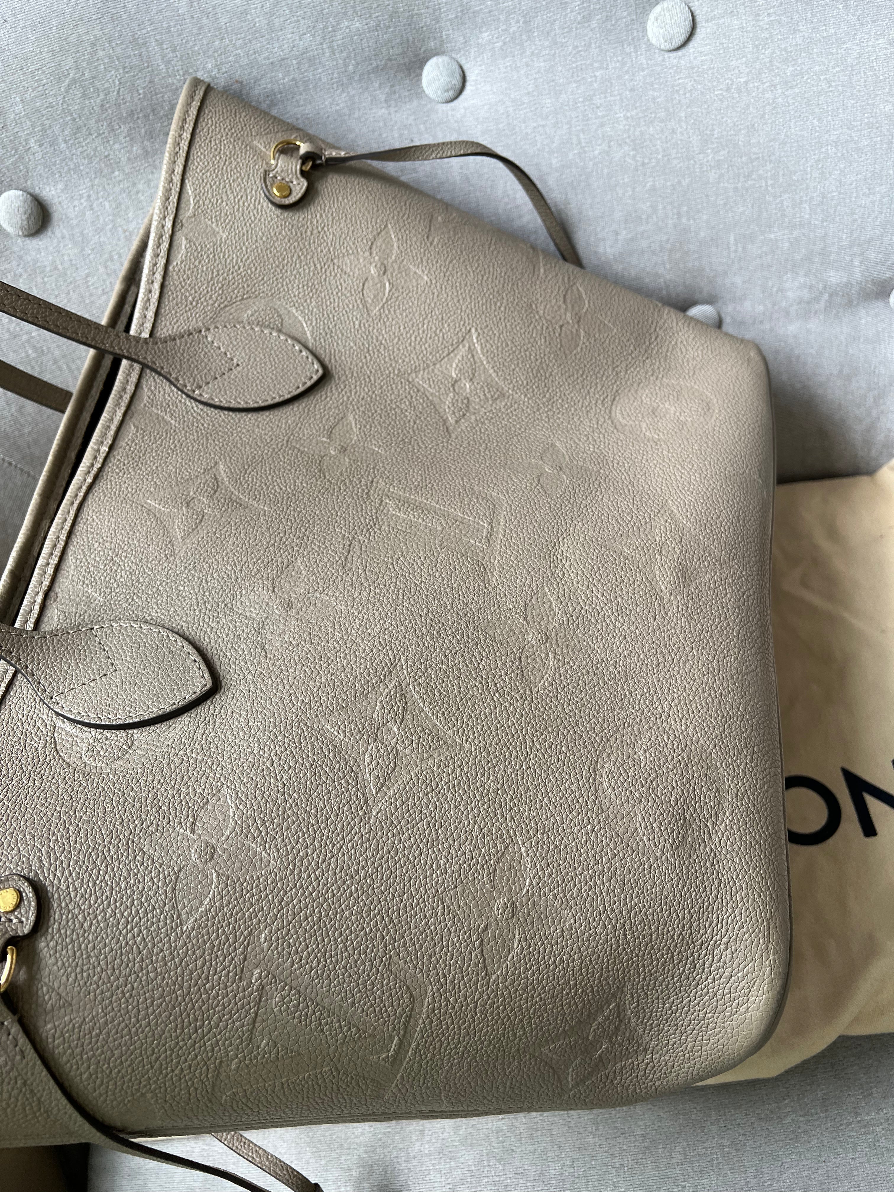 Louis Vuitton Neverfull MM Dune Empreinte (RRP £1,940)