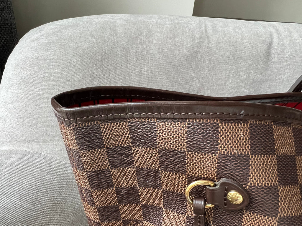 Louis Vuitton Neverfull GM Damier Ebene Cherry Interior (RRP £1,450)