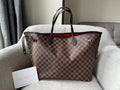 Louis Vuitton Neverfull GM Damier Ebene Cherry Interior (RRP £1,450)
