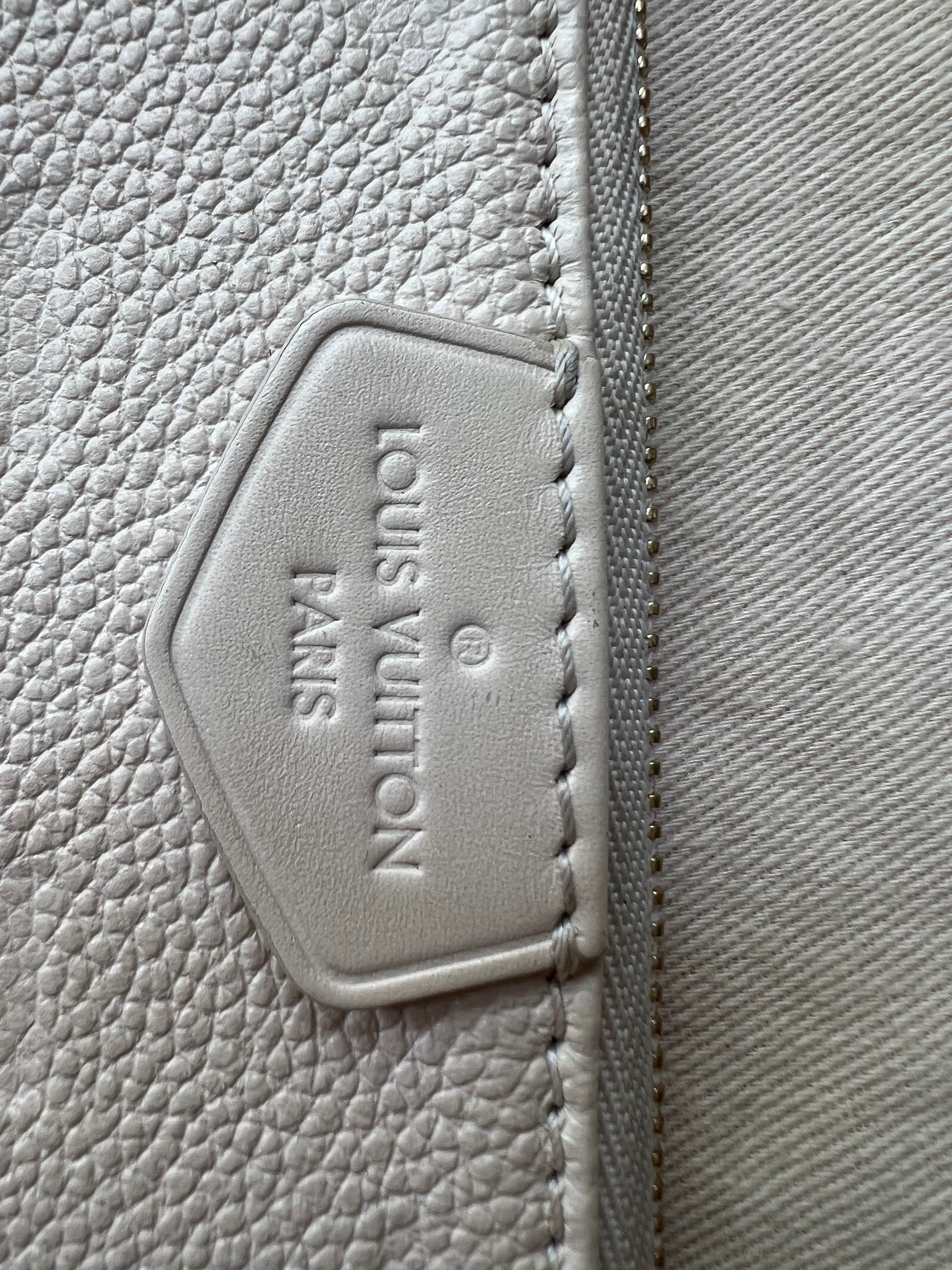 Louis Vuitton Multi Pochette Accessoires Creme Empreinte (RRP £2110)