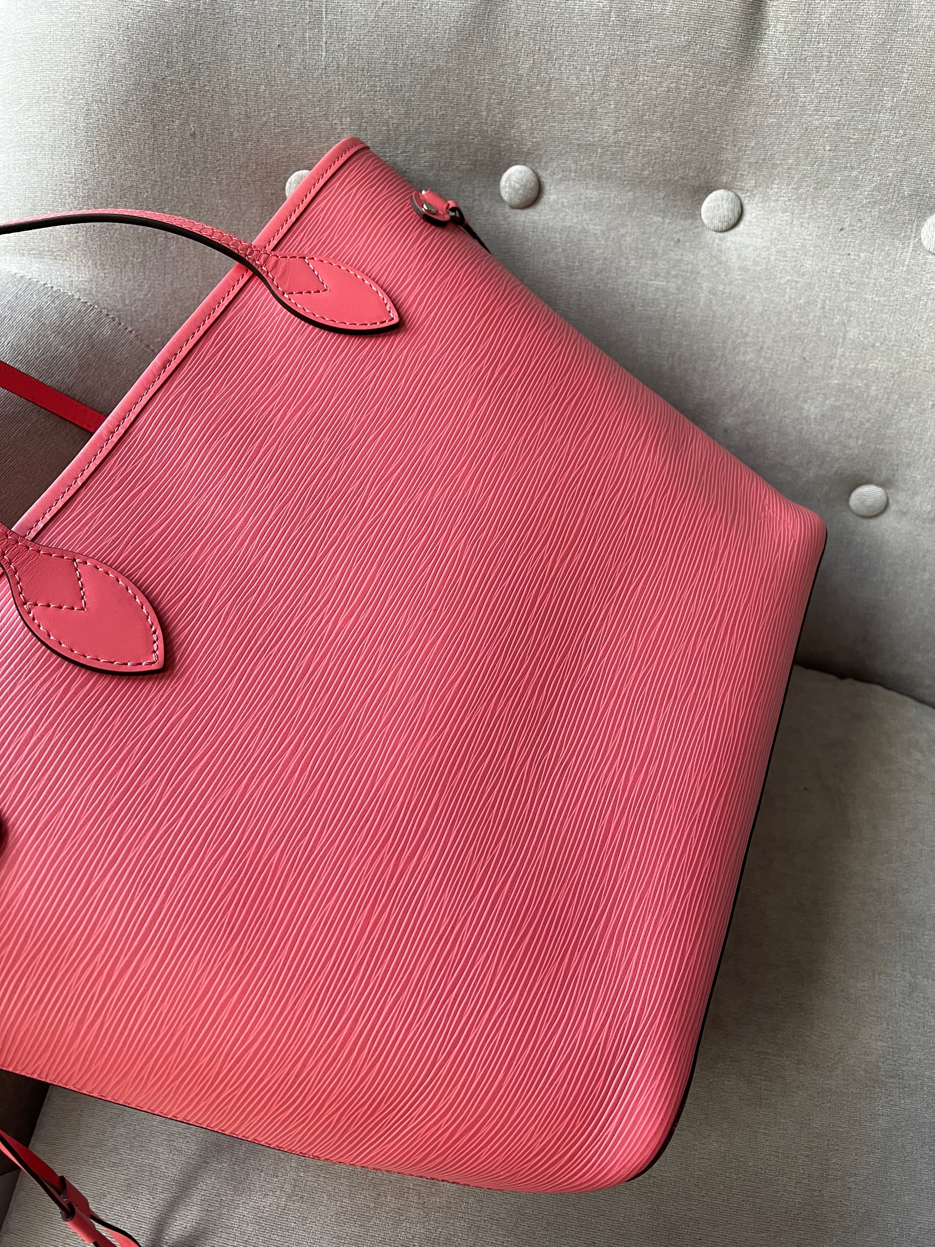 Louis Vuitton Neverfull MM Coral Epi Leather (RRP £1,740)
