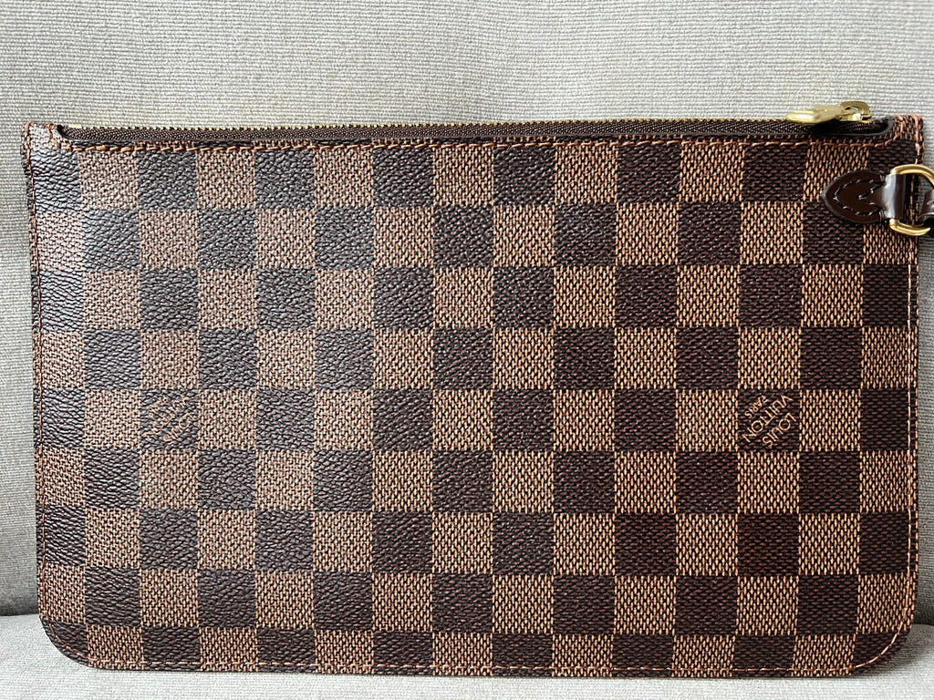 Louis Vuitton Pouch (from Neverfull) in Damier Ebene
