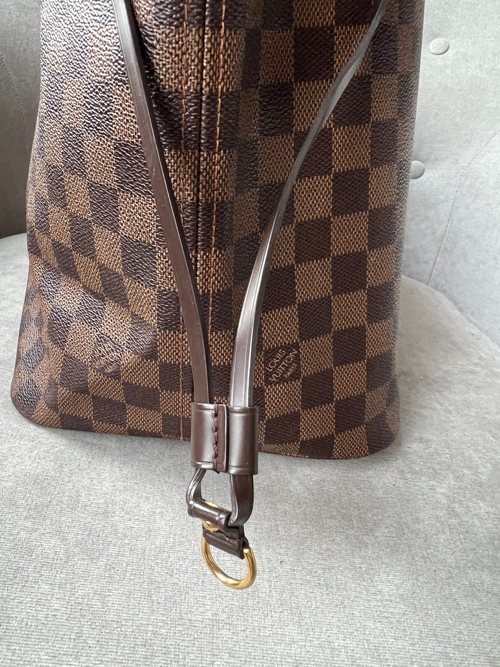 Louis Vuitton Neverfull GM Damier Ebene Cherry Interior (RRP £1,450)