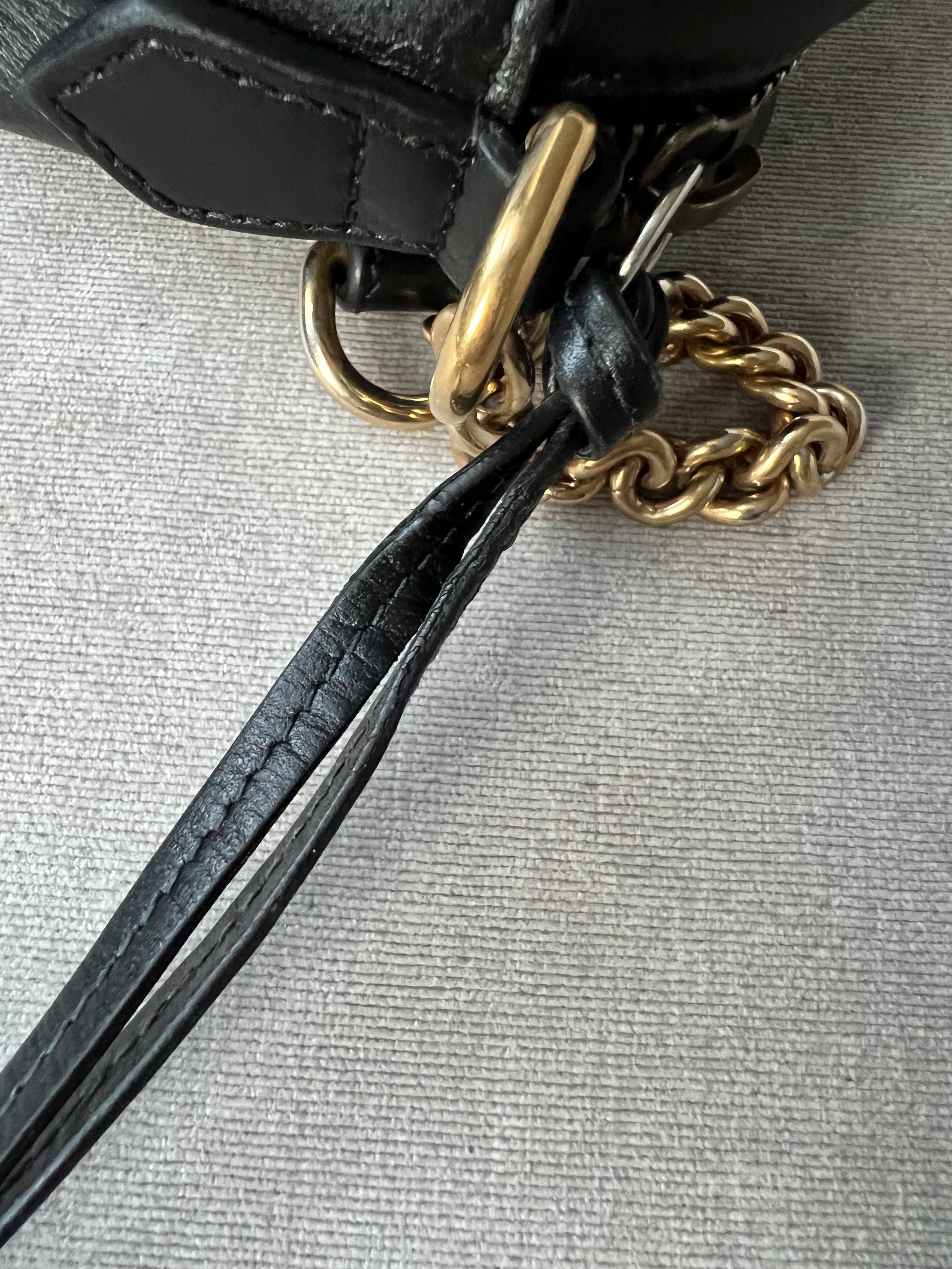 Gucci GG Black Marmont Mini Shoulder Bag (RRP £1,160)