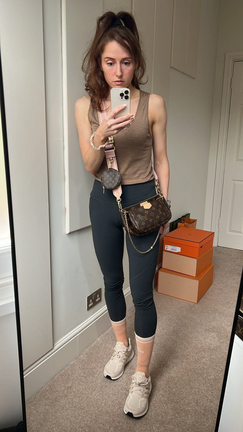 Louis Vuitton Multi Pochette Accessoires Rose Chiaro (RRP £1830)