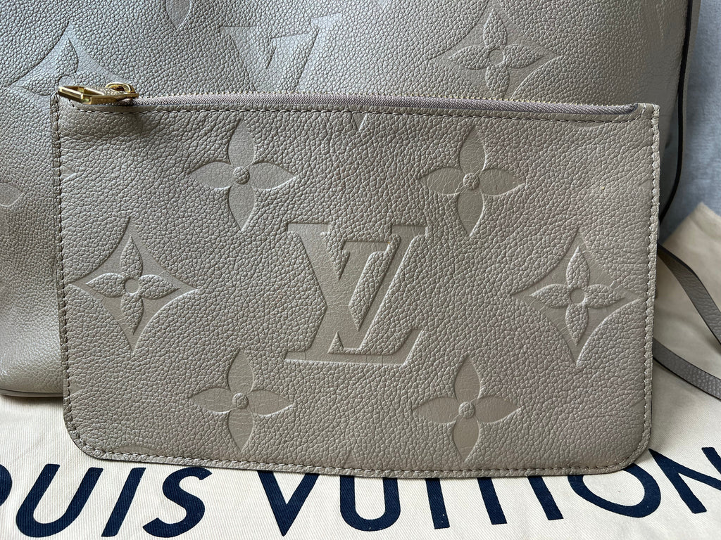 Louis Vuitton Neverfull MM Dune Empreinte (RRP £1,940)