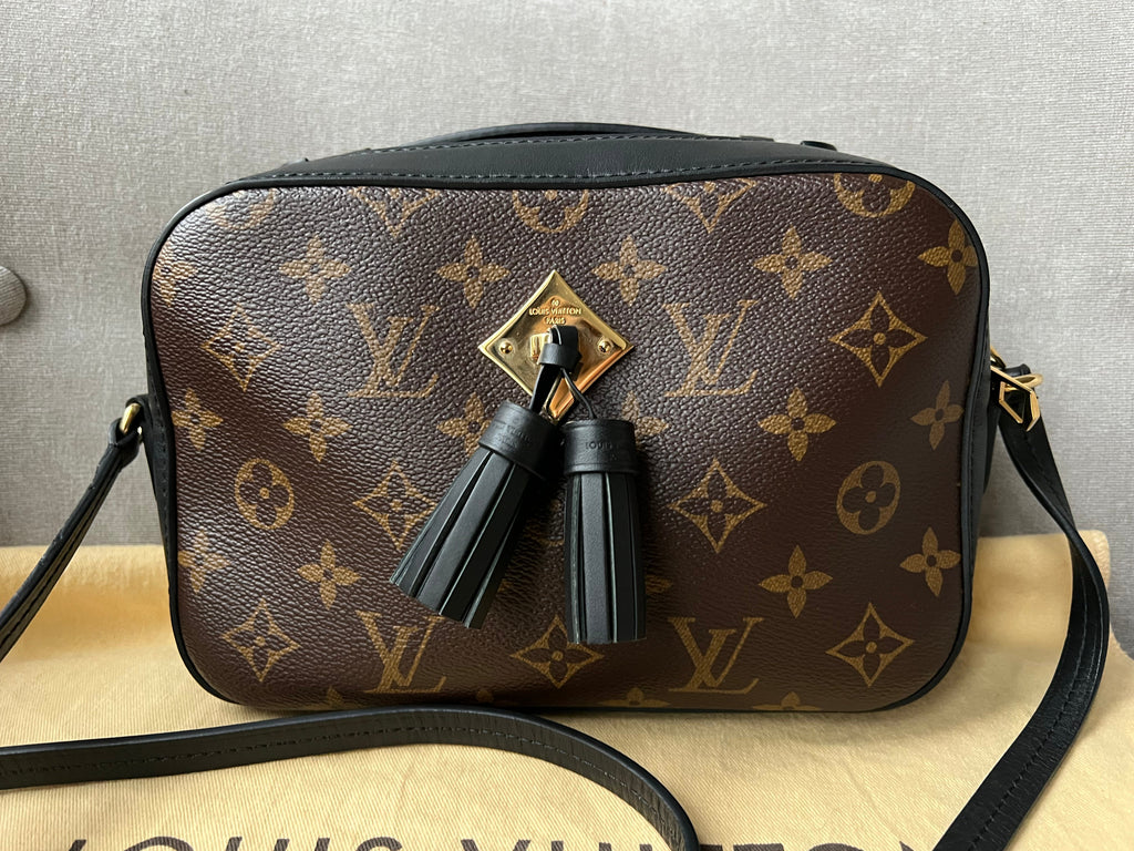 Louis Vuitton Saintonge Monogram and Black