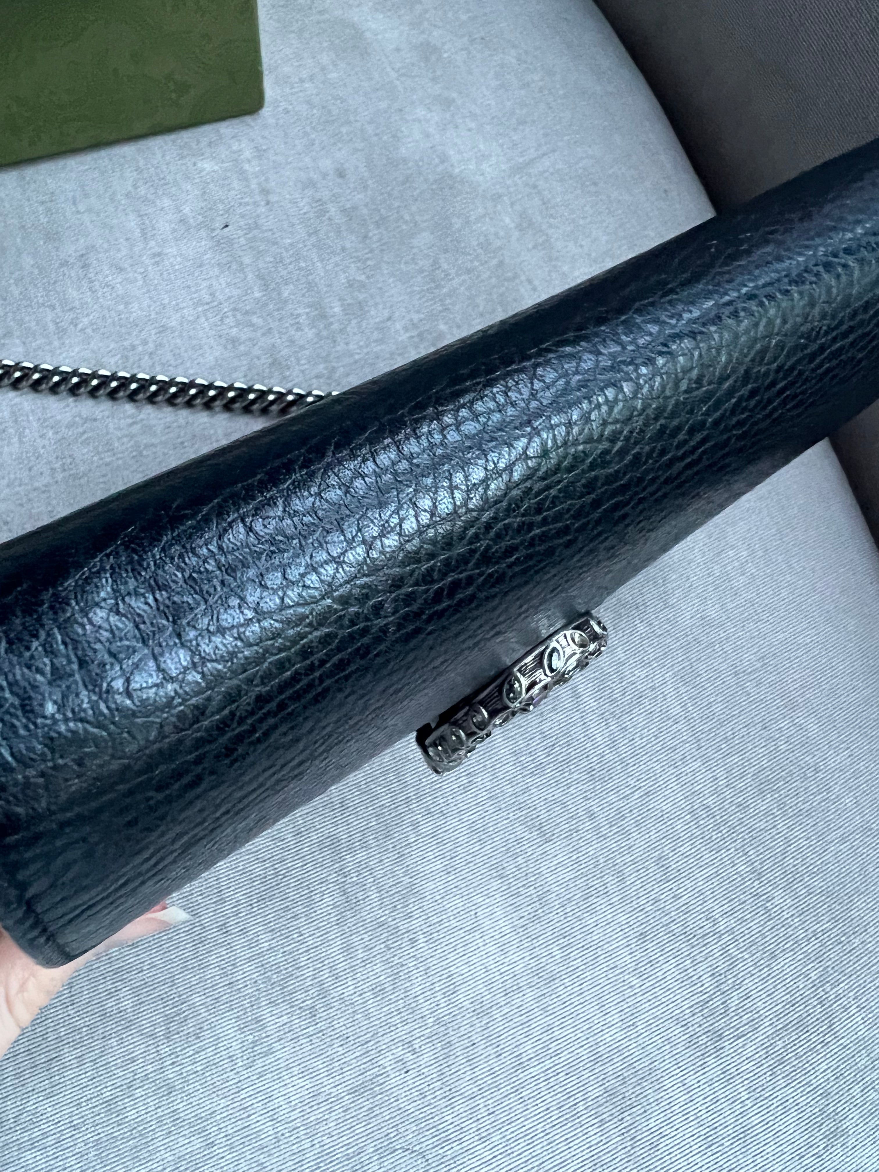 Gucci Dionysus Black Mini Chain Bag