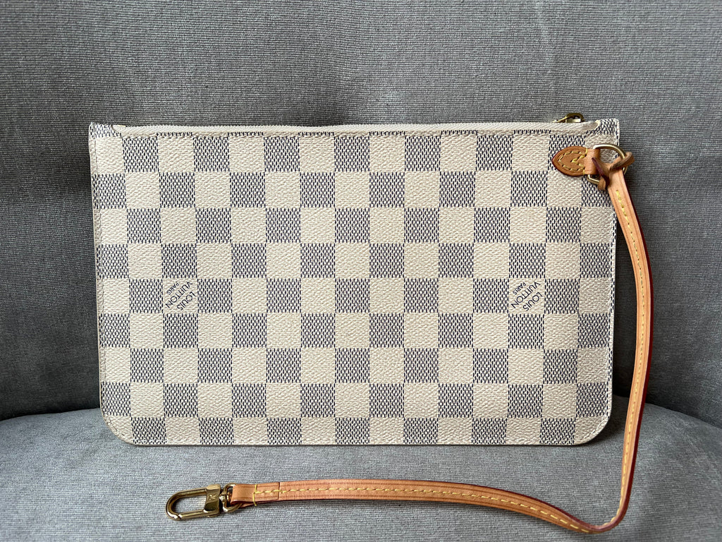 Louis Vuitton Pouch (from Neverfull MM) in Damier Azur