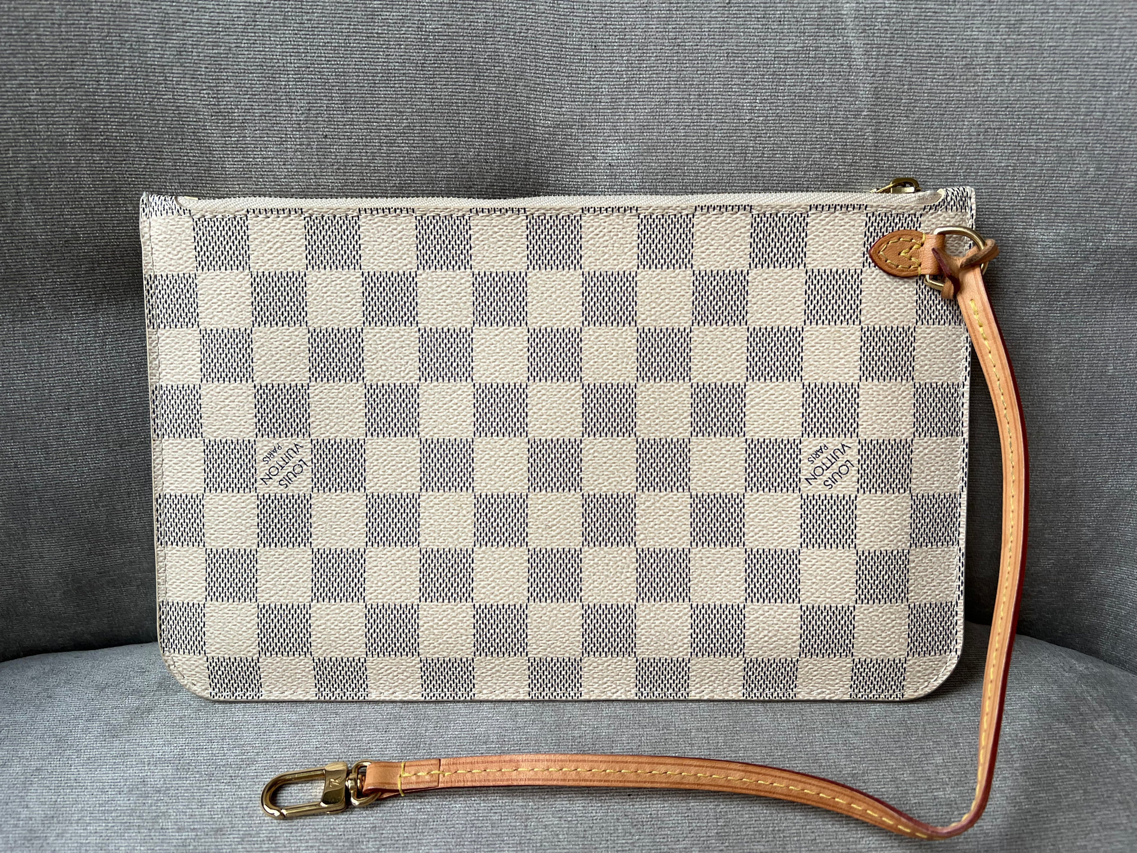 Louis Vuitton Pouch (from Neverfull MM) in Damier Azur