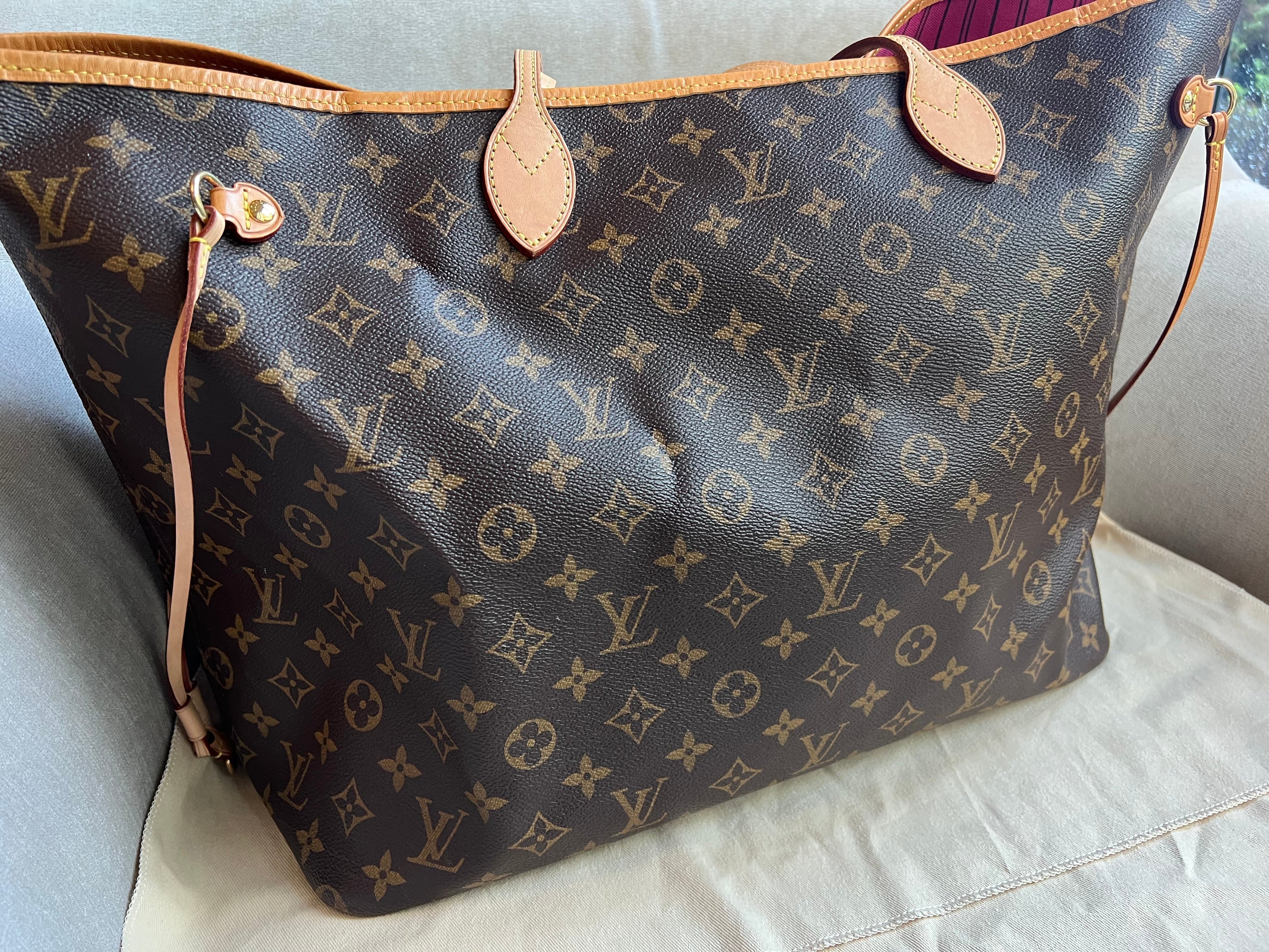 Louis Vuitton Neverfull GM Monogram Beige Interior (RRP £1,460)