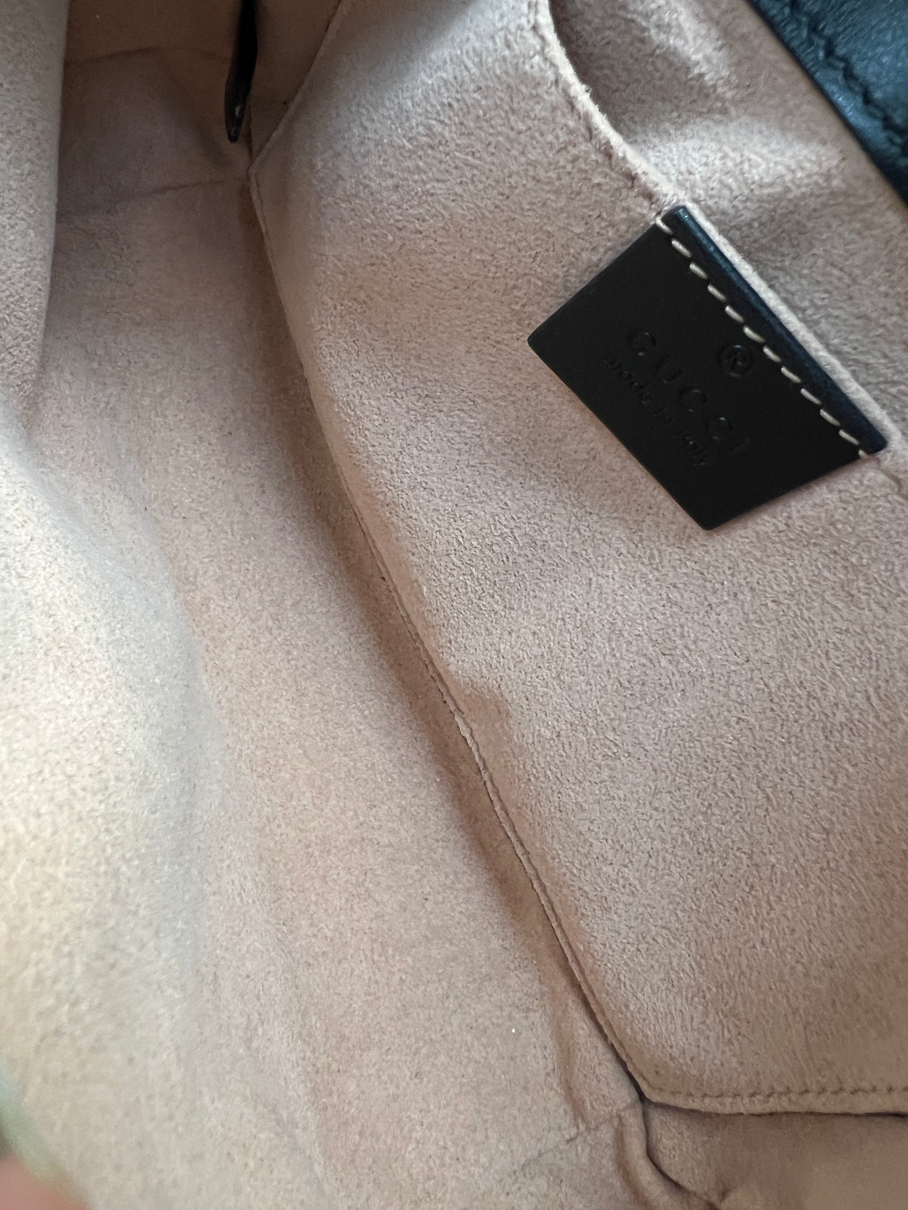 Gucci GG Black Marmont Mini Shoulder Bag