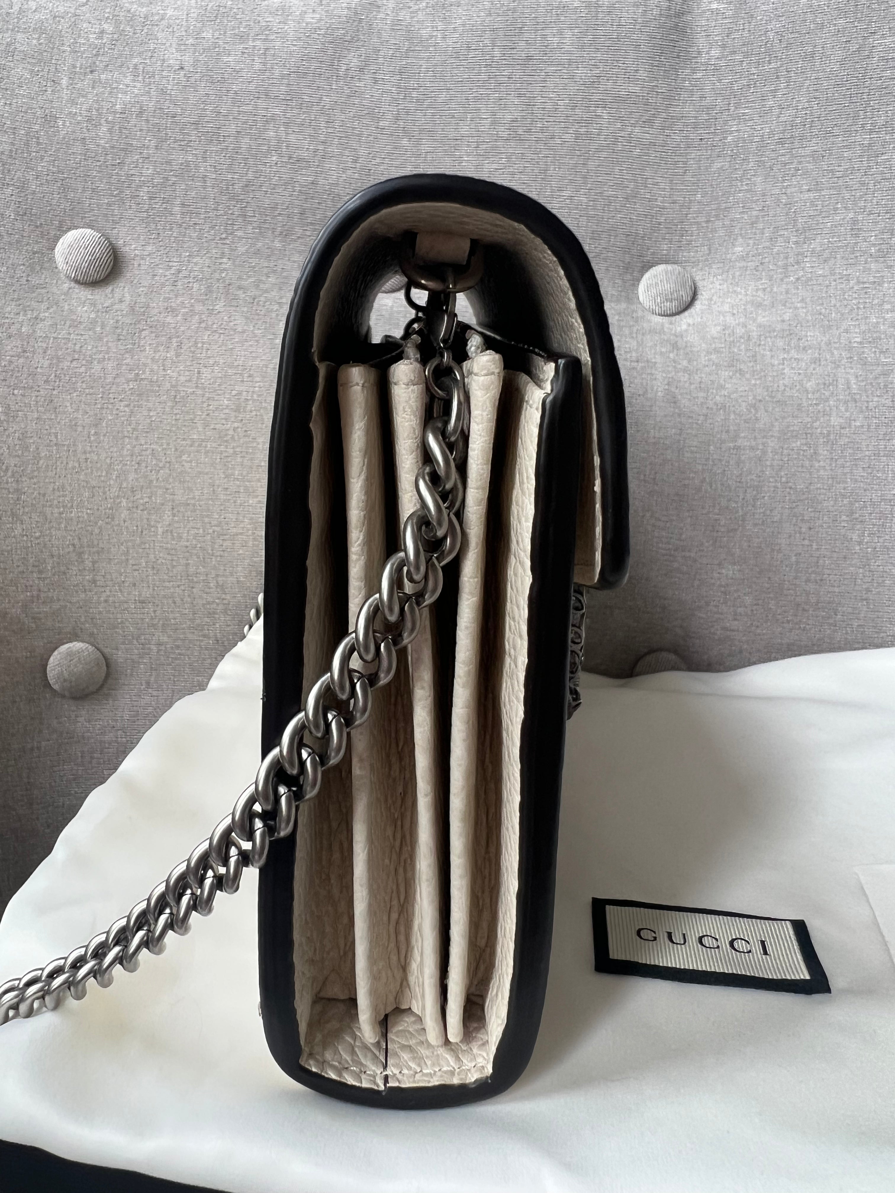 Gucci Dionysus White Mini Chain Bag (RRP £1340)