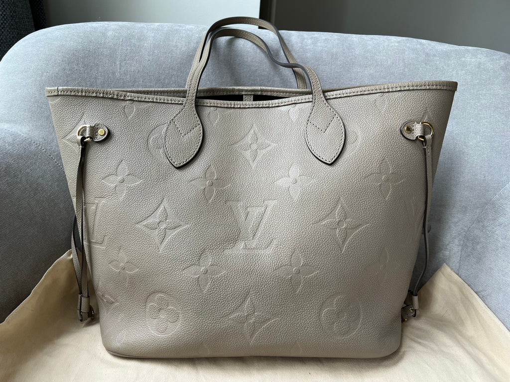 Louis Vuitton Neverfull MM Dune Empreinte (RRP £1,940)